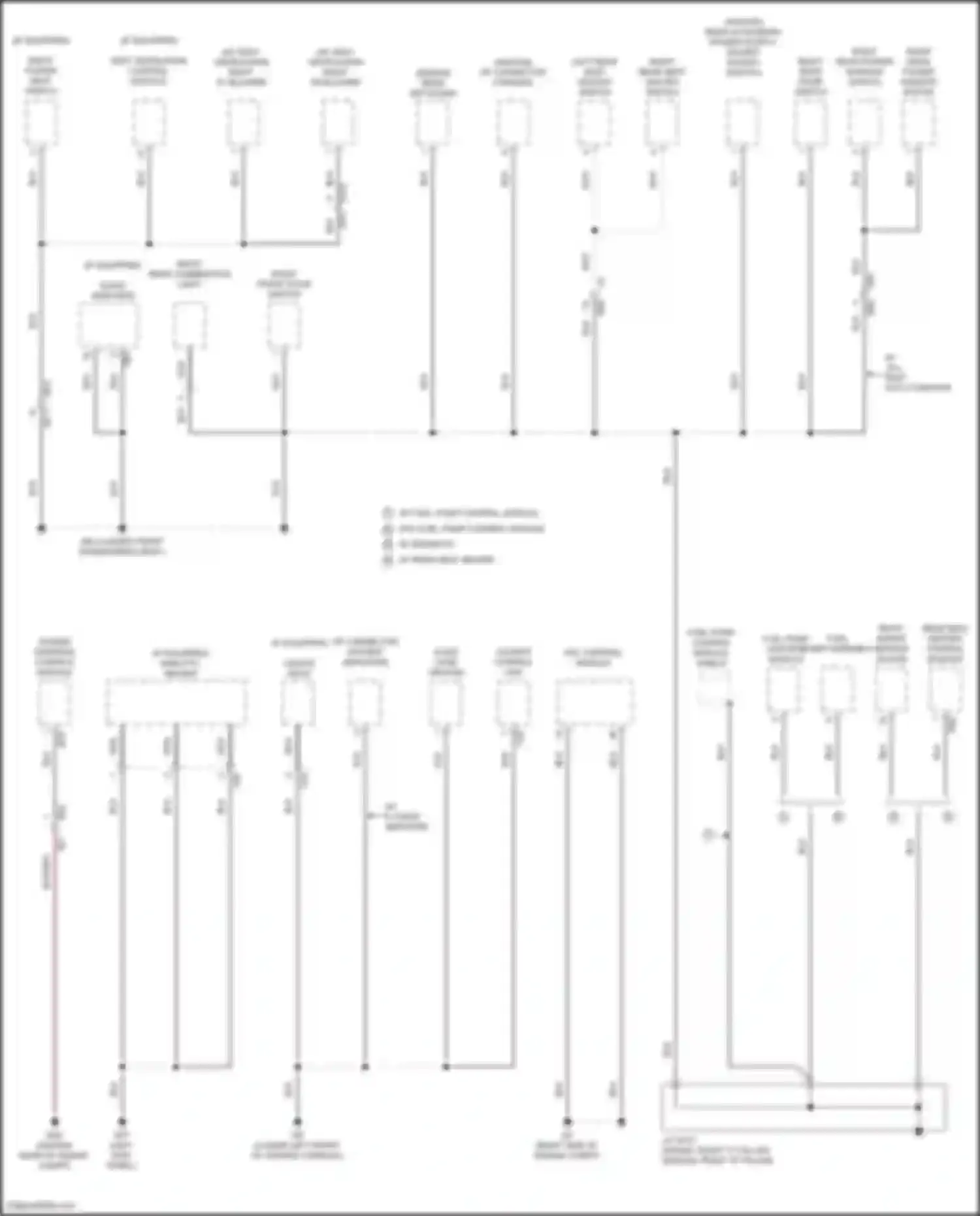 Wiring diagram main ptc heater for Subaru Legacy BW (2019-2024) (1 of 1)