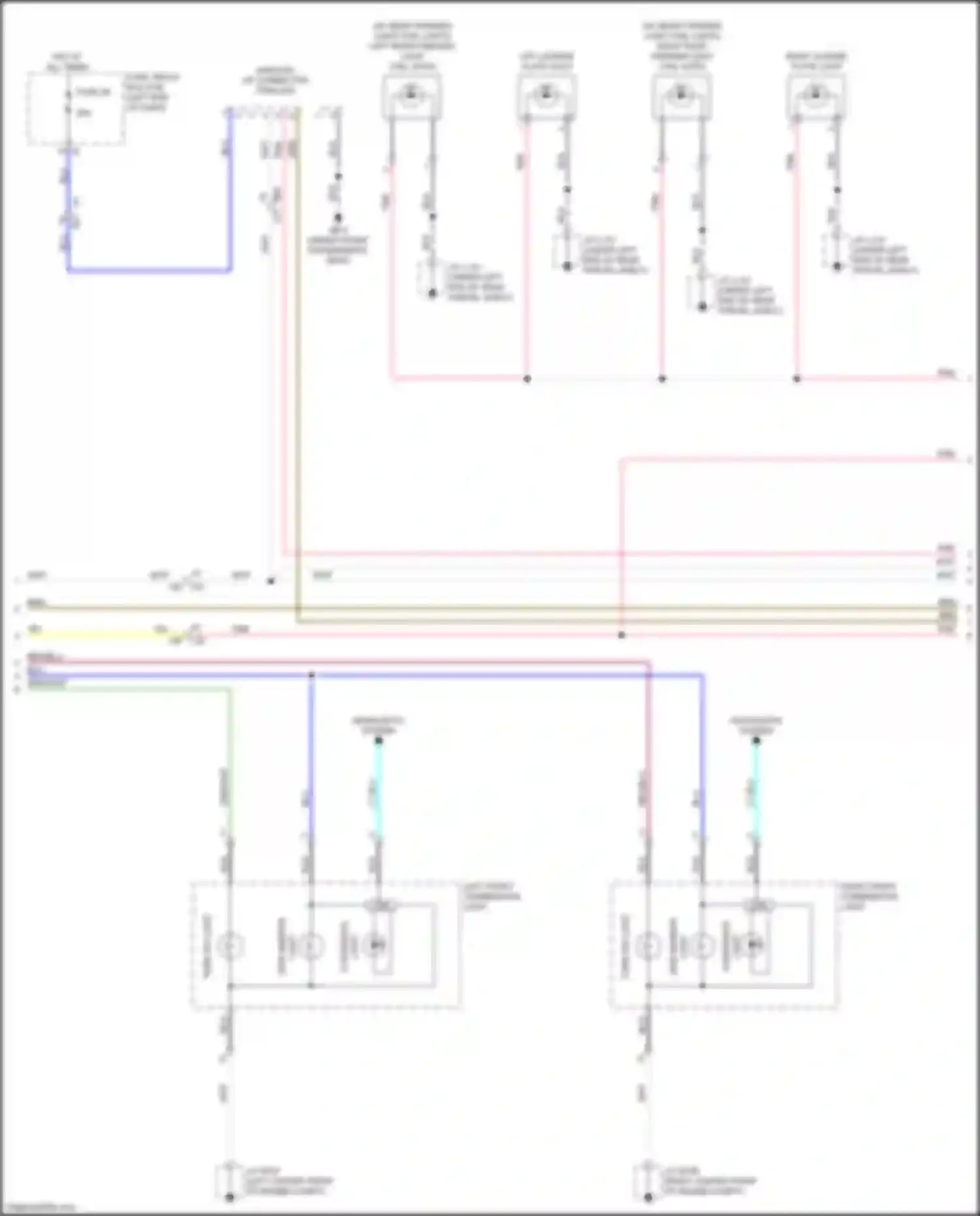 Wiring diagram pnk for Subaru Legacy BW (2019-2024) (73 of 121)