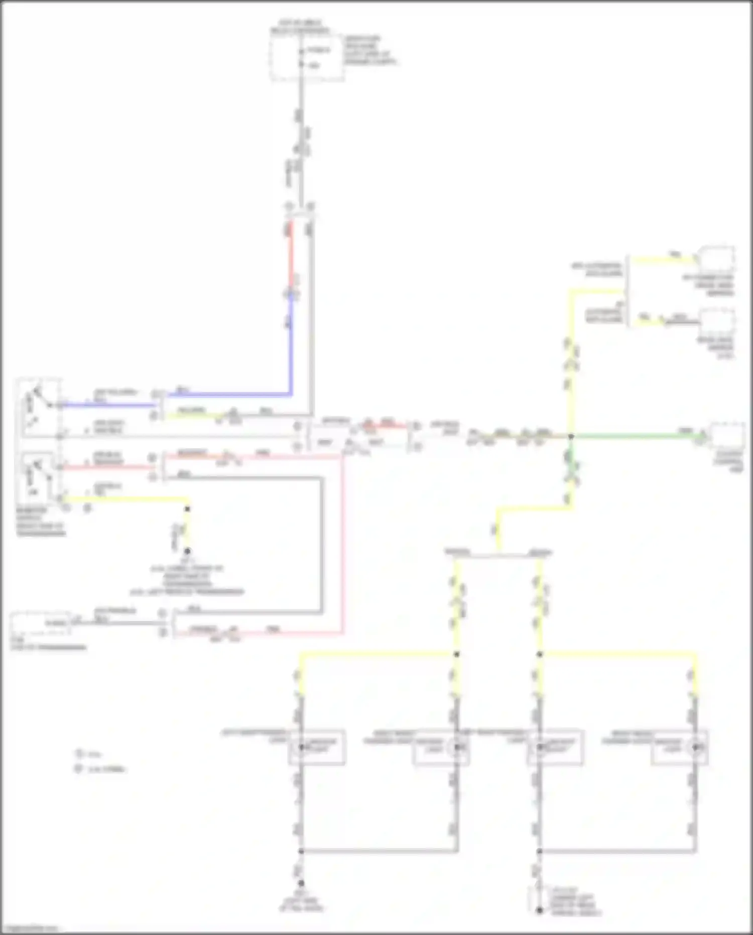 Wiring diagram pnk/blk for Subaru Legacy BW (2019-2024) (2 of 12)