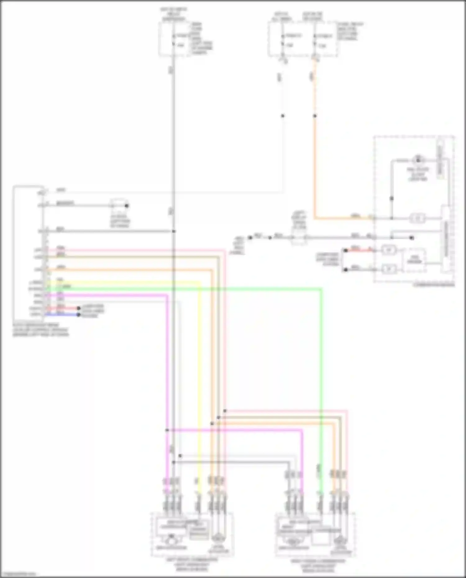 Wiring diagram r-diag for Subaru Legacy BW (2019-2024) (1 of 1)