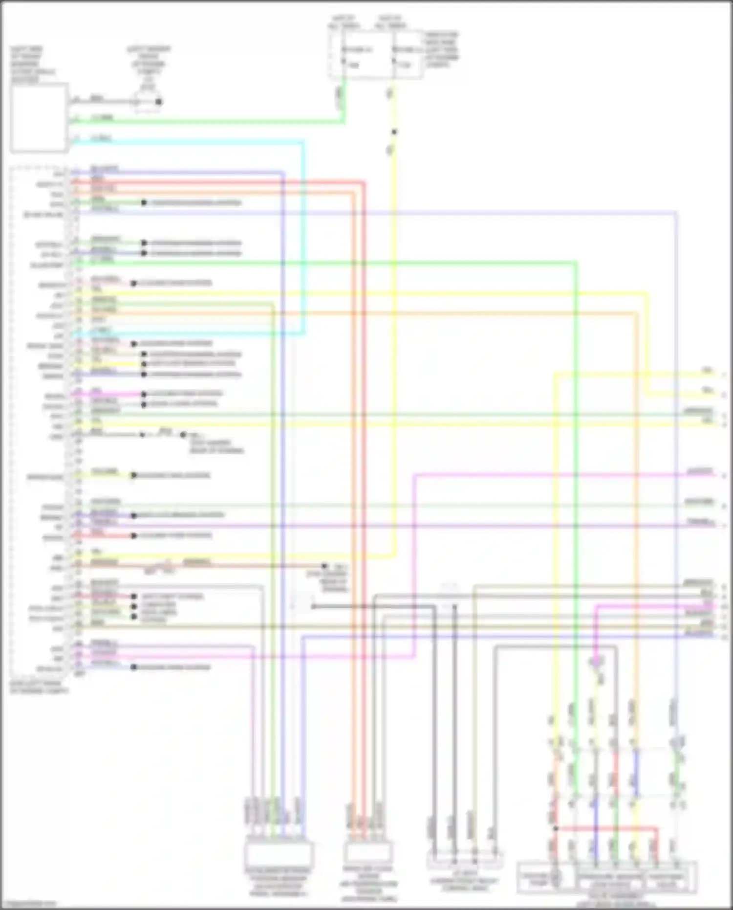 Wiring diagram red for Subaru Legacy BW (2019-2024) (132 of 143)