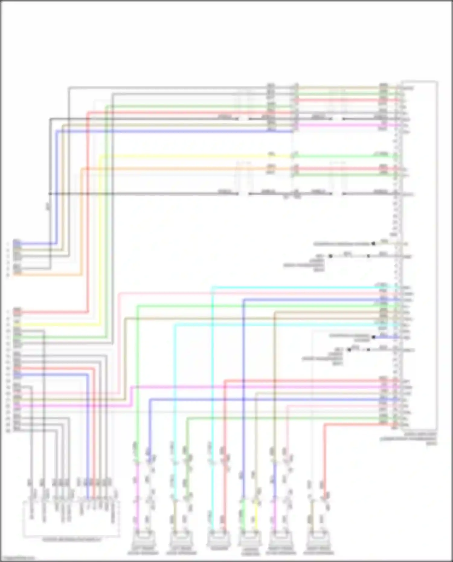 Wiring diagram wf- for Subaru Legacy BW (2019-2024) (3 of 3)
