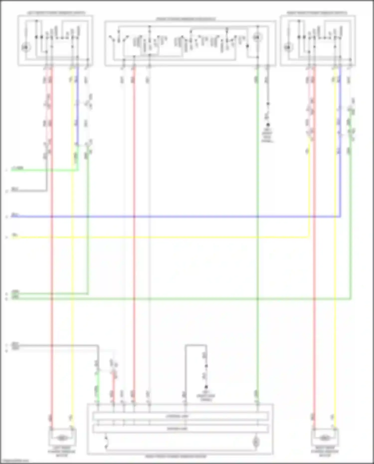 Wiring diagram wht for Subaru Legacy BW (2019-2024) (54 of 141)