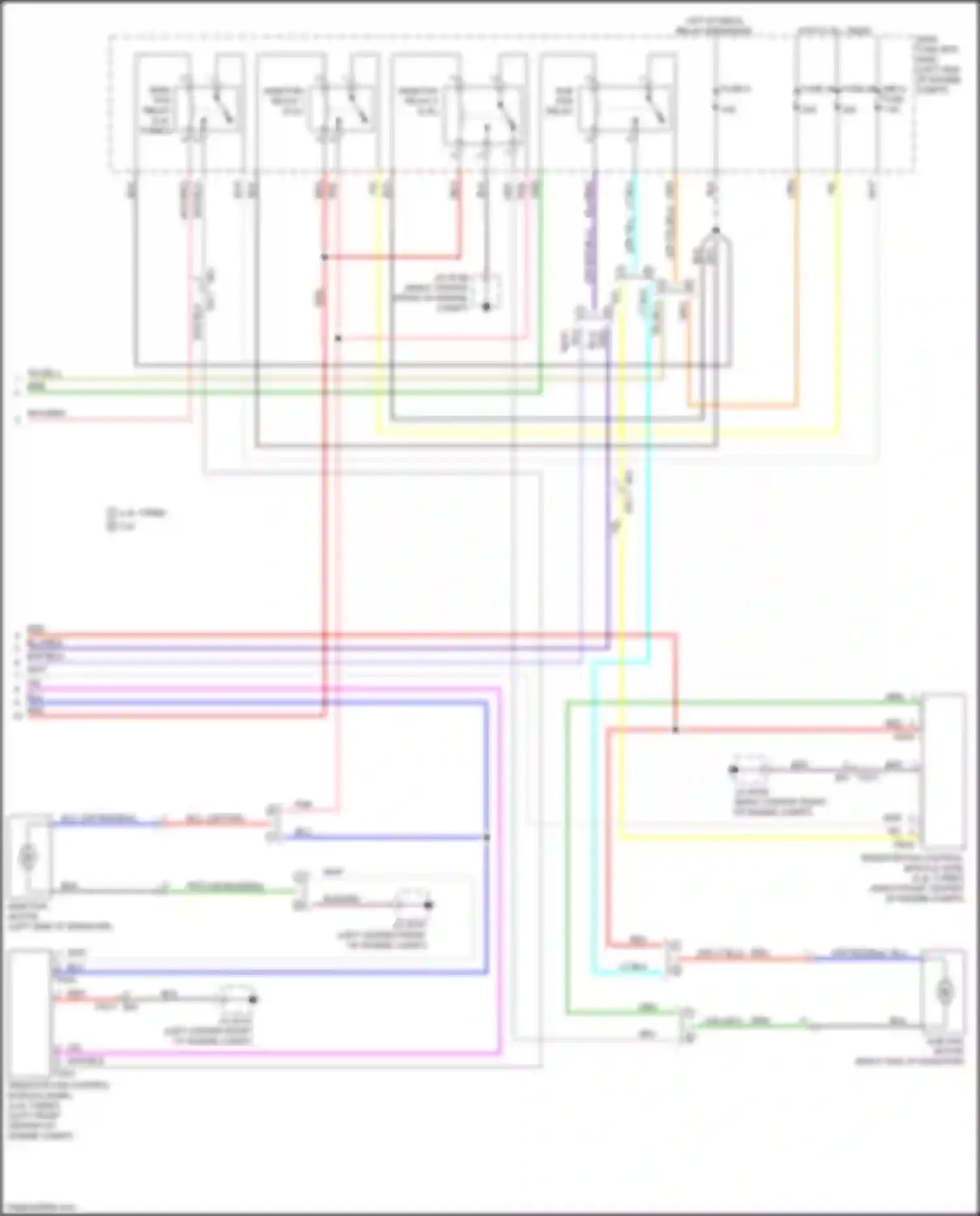 Wiring diagram wht/blk for Subaru Legacy BW (2019-2024) (2 of 31)