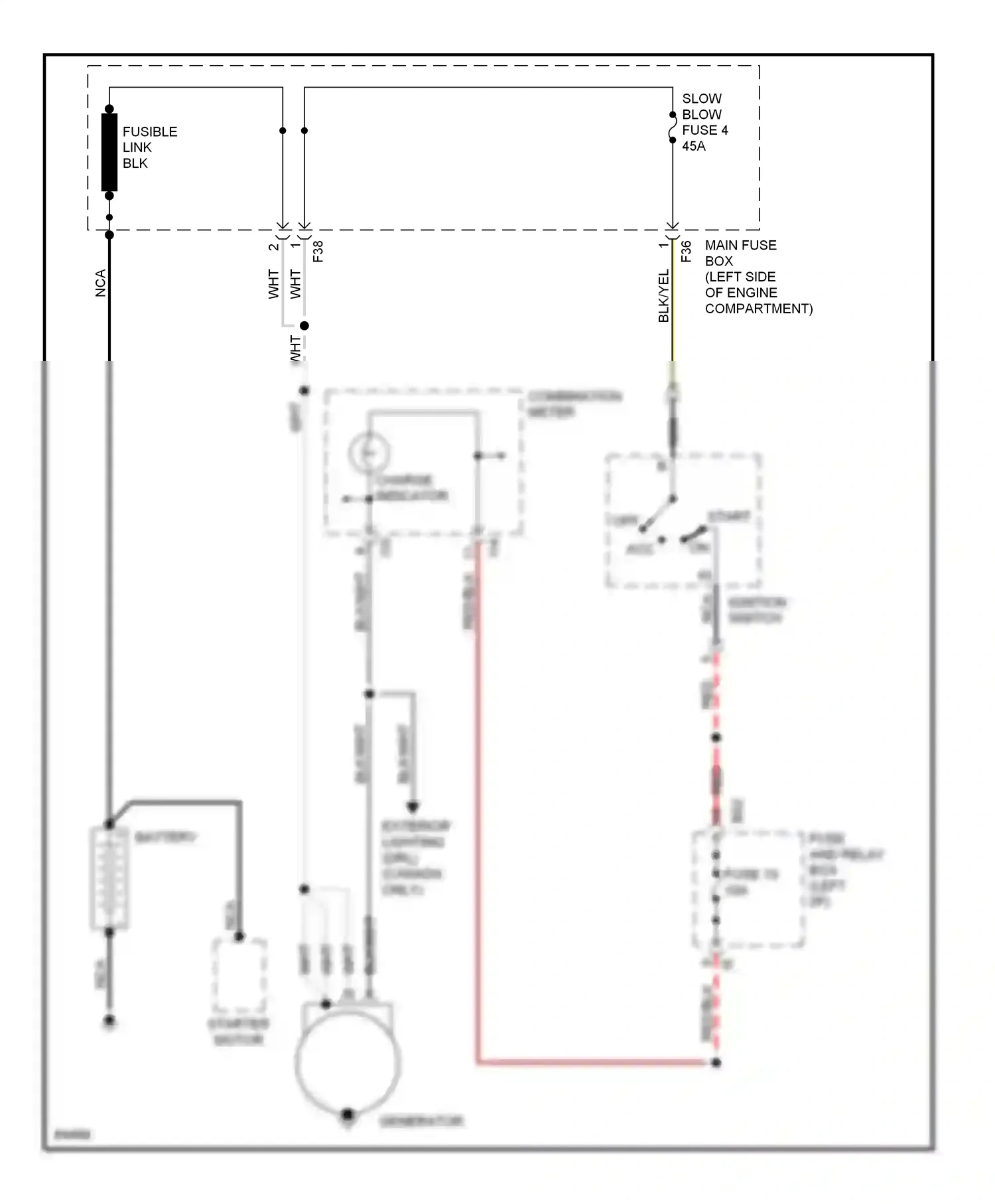 Subaru Outback BG (1994-1999) blk wiring diagram  (21 of 50)