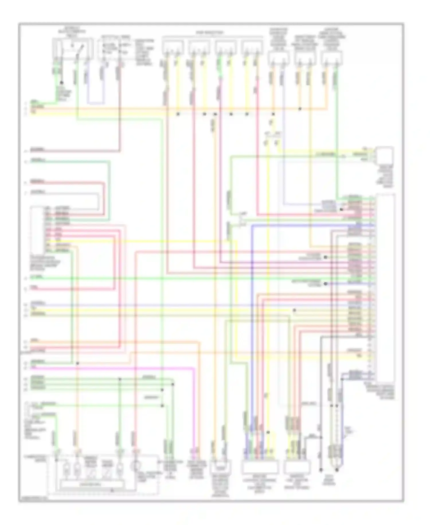 Outback Subaru BH (1999-2003): Wiring diagram engine performance 2.5ls (3 of 3)