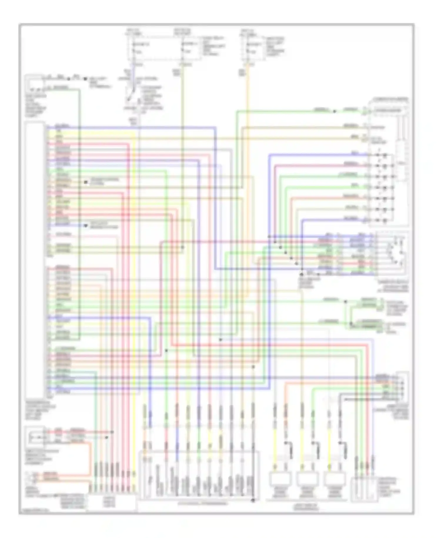 Outback Subaru BH (1999-2003): 2.5l, a/t circuit