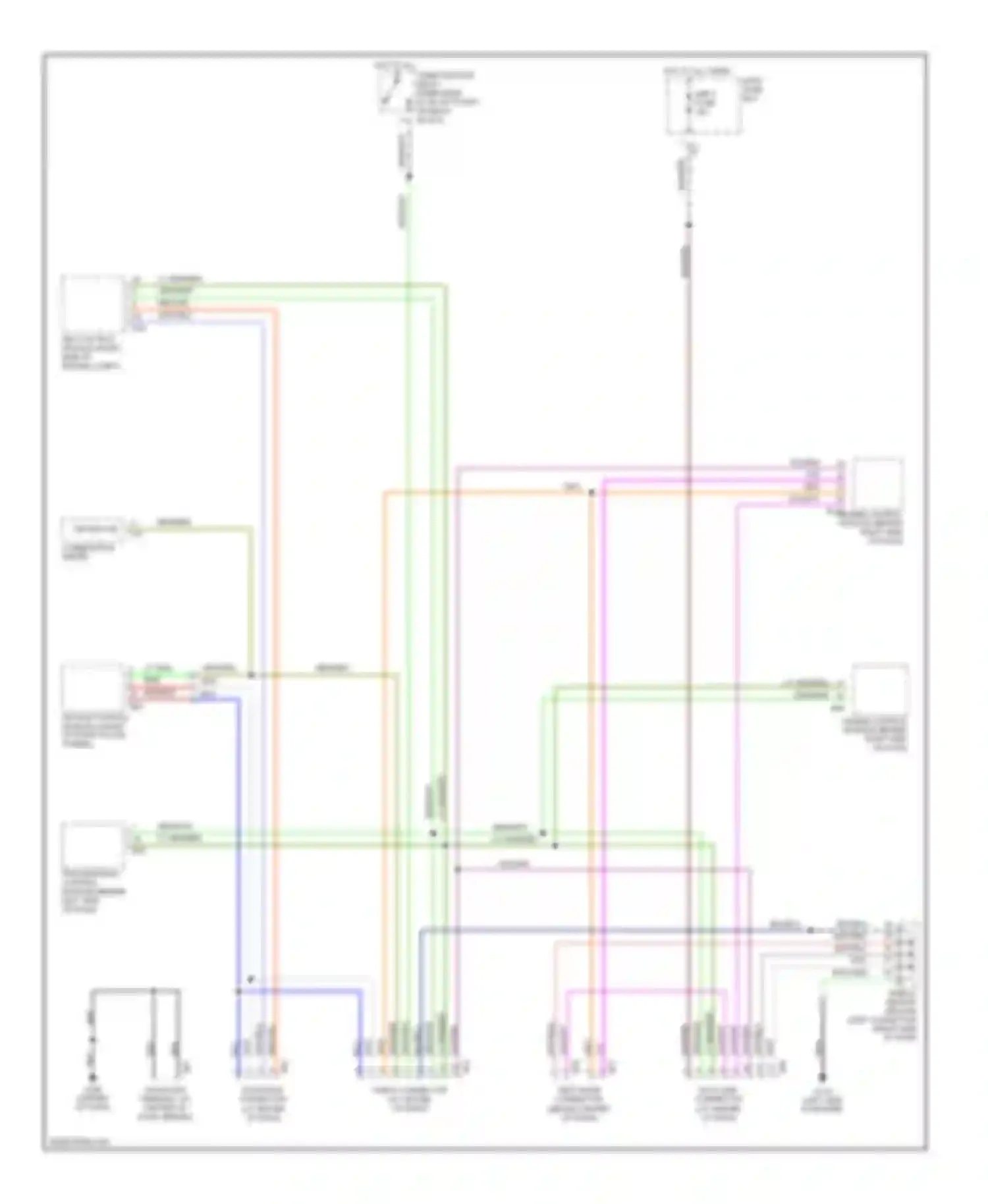 Wiring diagram combination meter for Subaru Outback BH (1999-2003) (23 of 31)