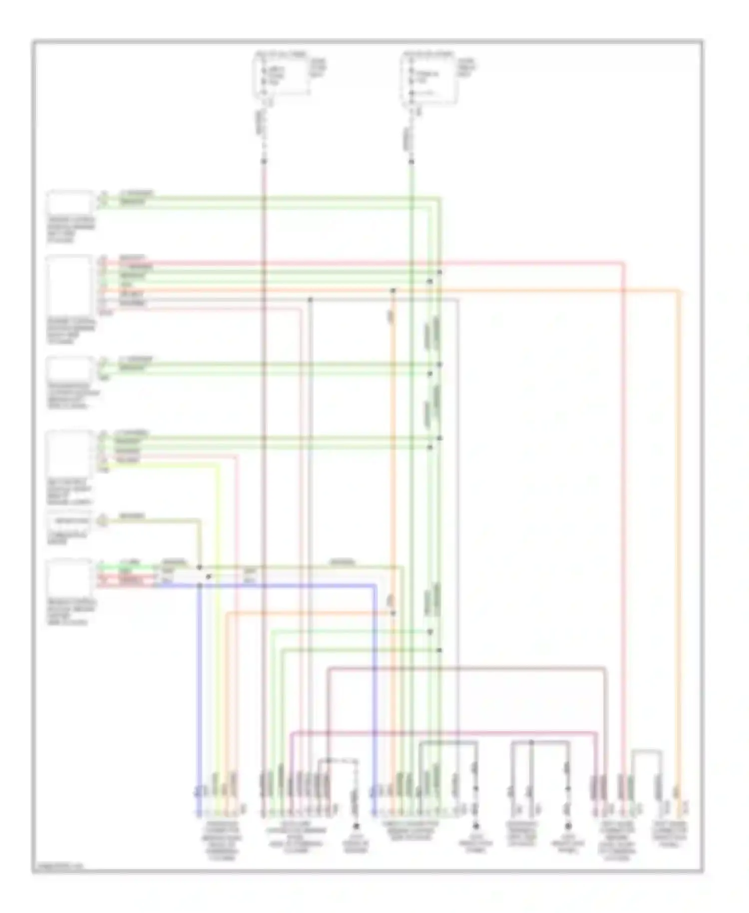 Wiring diagram fuse 18 for Subaru Outback BH (1999-2003) (3 of 25)