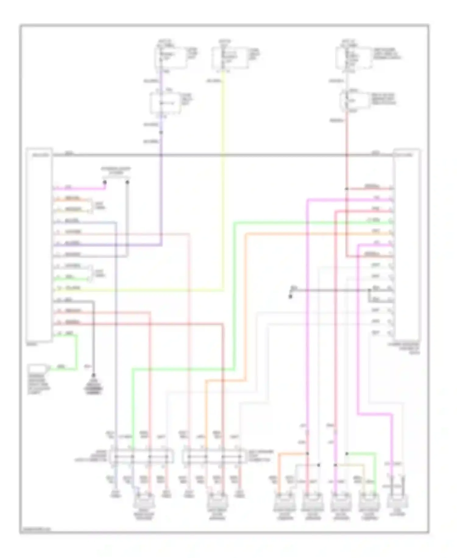 Wiring diagram fuse 9 for Subaru Outback BH (1999-2003) (7 of 8)