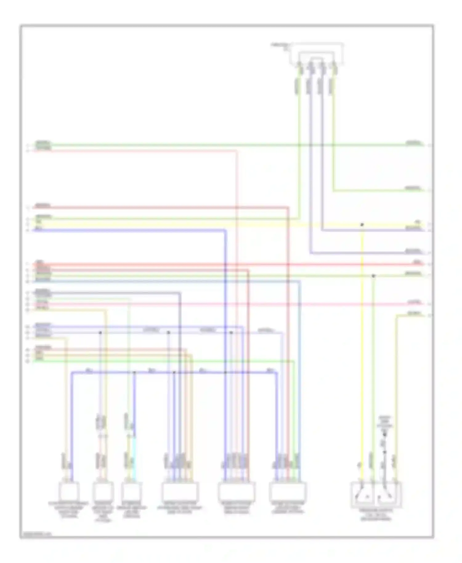 Outback Subaru BP facelift (2006-2009): 2.5l, automatic a/c circuit (2 of 3)