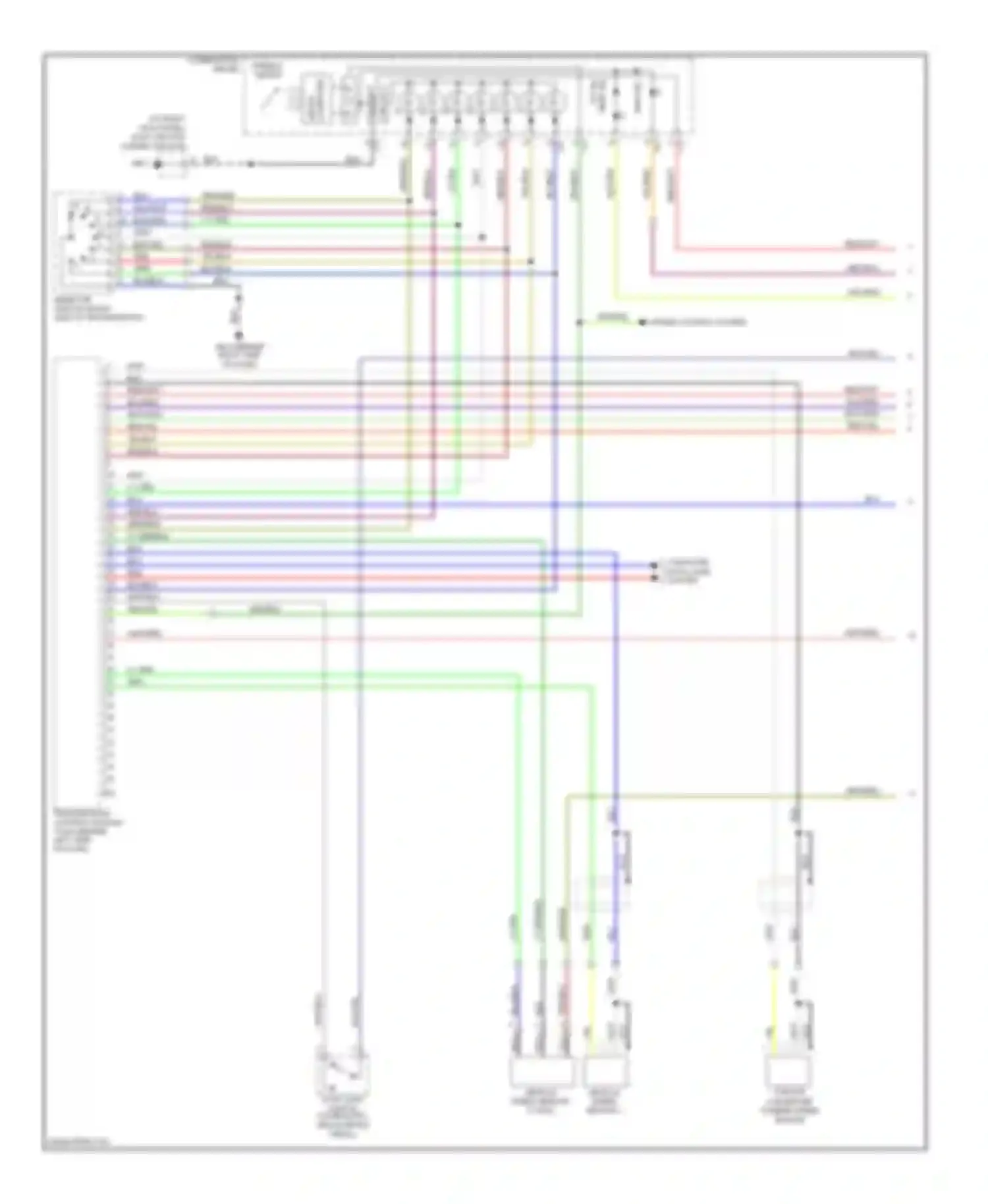 Outback Subaru BP facelift (2006-2009): 2.5l, a/t circuit (1 of 2)