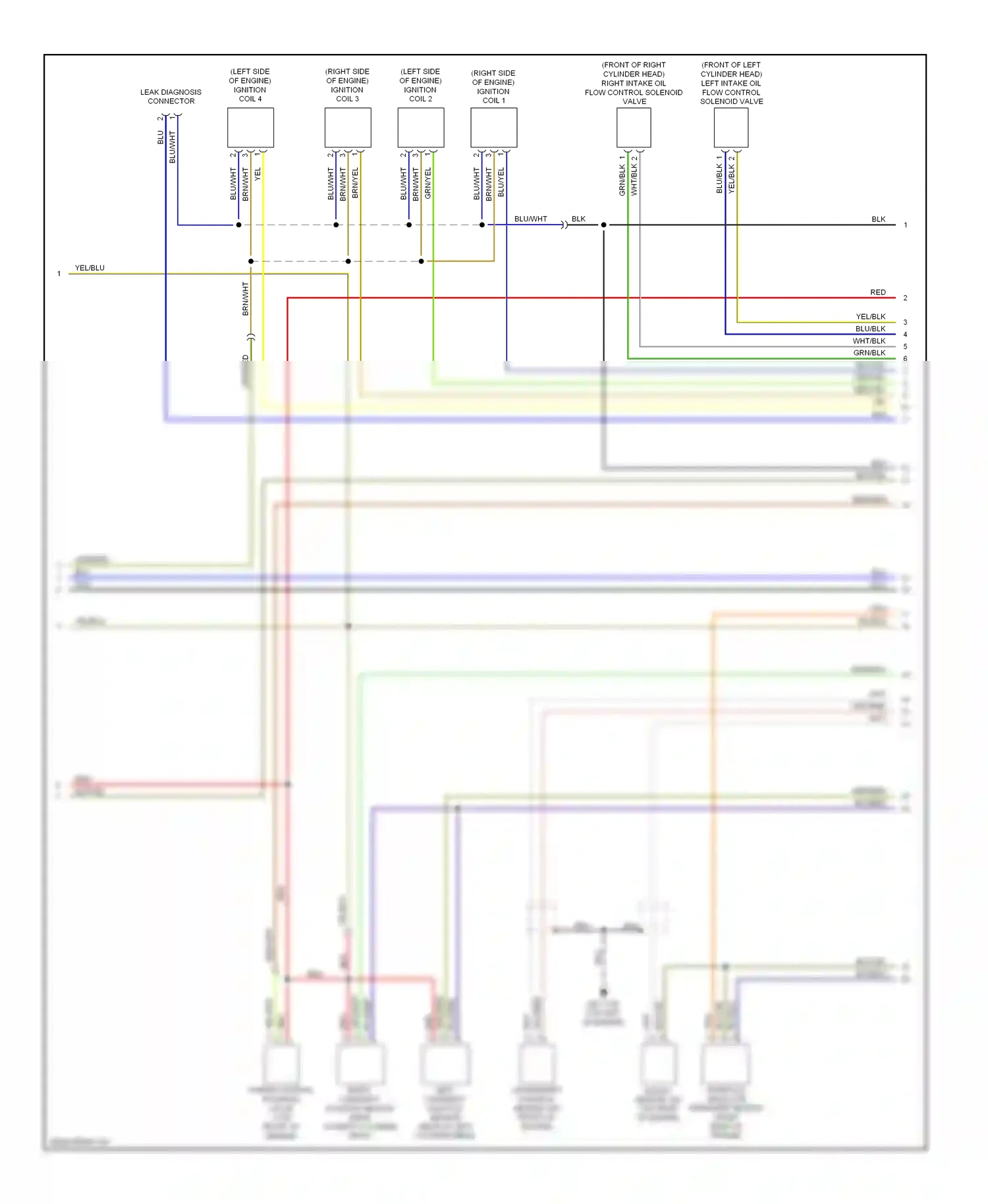Wiring diagram blk/yel for Subaru Outback BP facelift (2006-2009) (37 of 59)