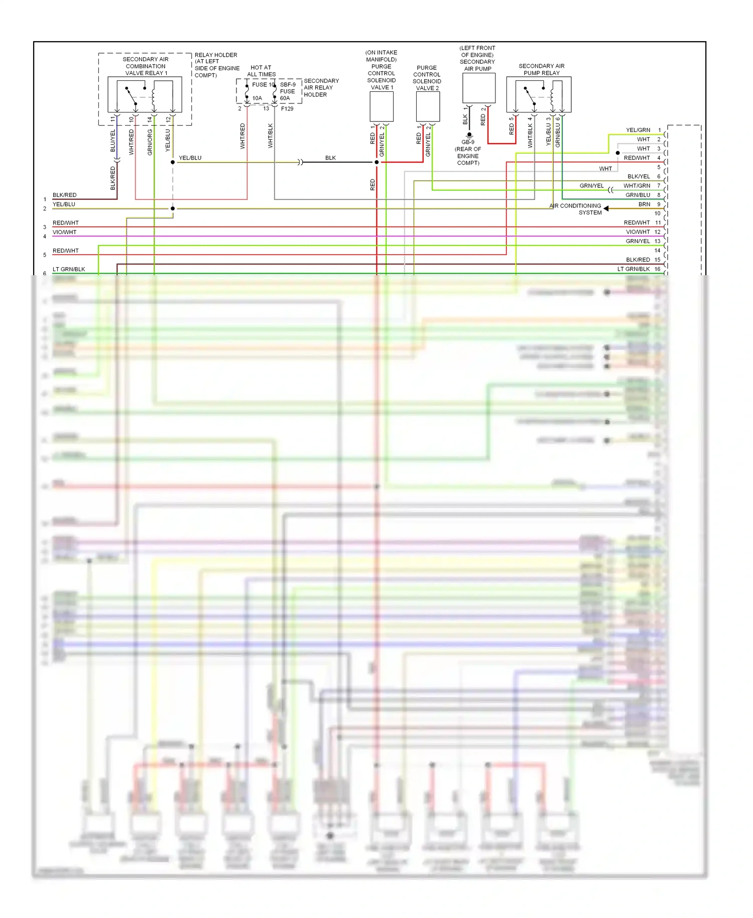 Wiring diagram blu for Subaru Outback BP facelift (2006-2009) (62 of 98)