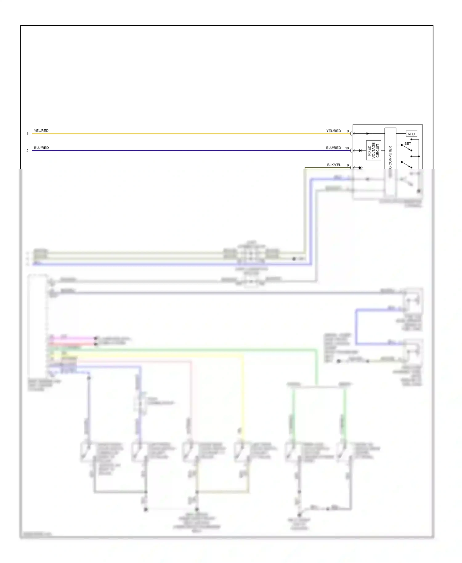 Wiring diagram joint connector for Subaru Outback BP facelift (2006-2009) (6 of 11)