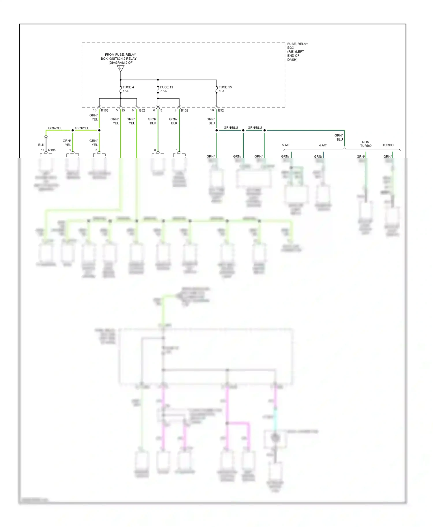 Wiring diagram vio for Subaru Outback BP facelift (2006-2009) (46 of 50)