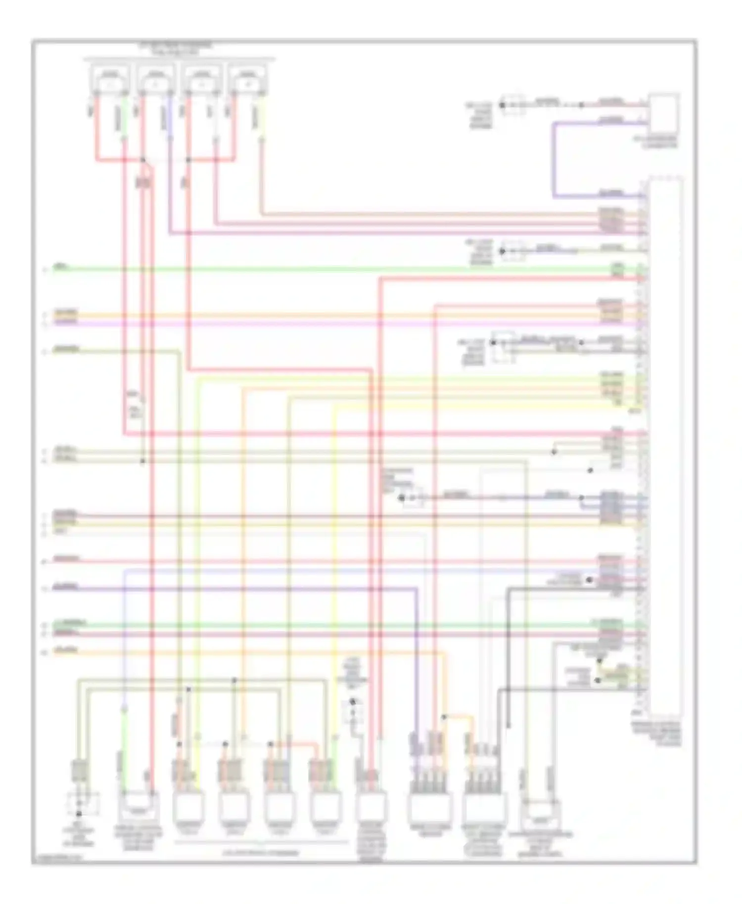 Outback Subaru BP (2003-2006): Wiring diagram engine performance 2.0l turbo (4 of 4)