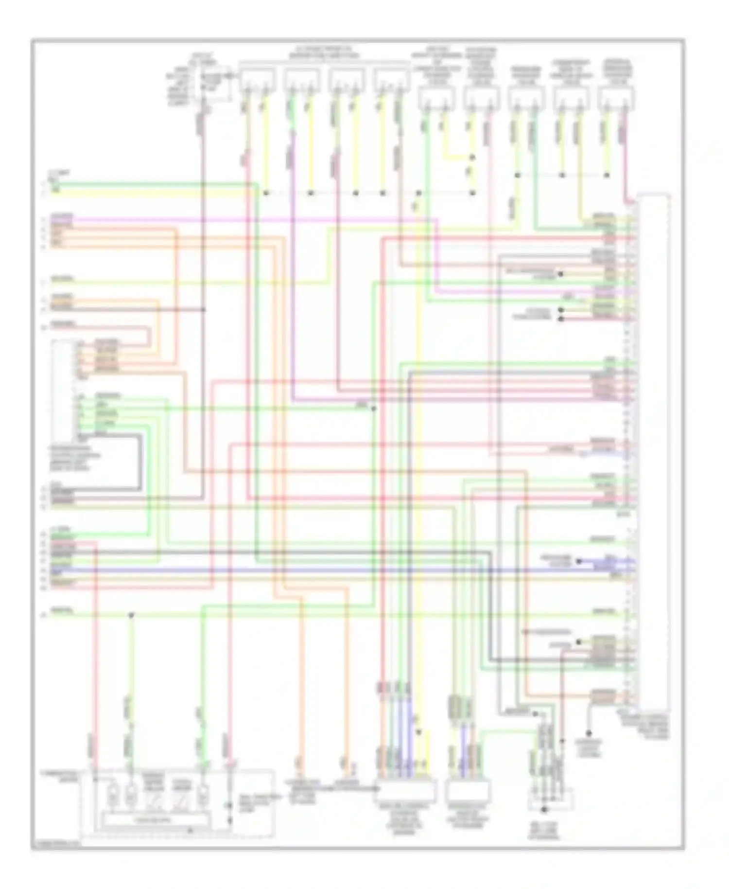 Outback Subaru BP (2003-2006): Wiring diagram engine performance 2.5l (3 of 3)