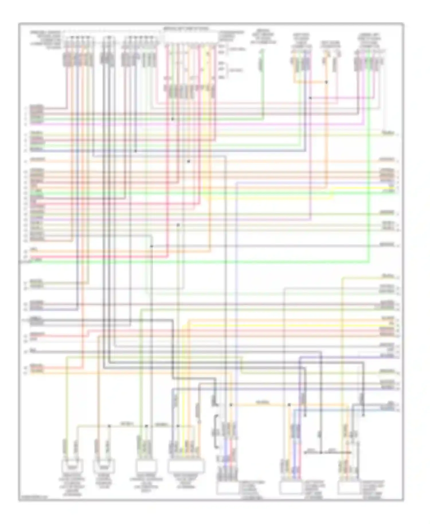 Outback Subaru BP (2003-2006): Wiring diagram engine performance 3.0l (3 of 4)