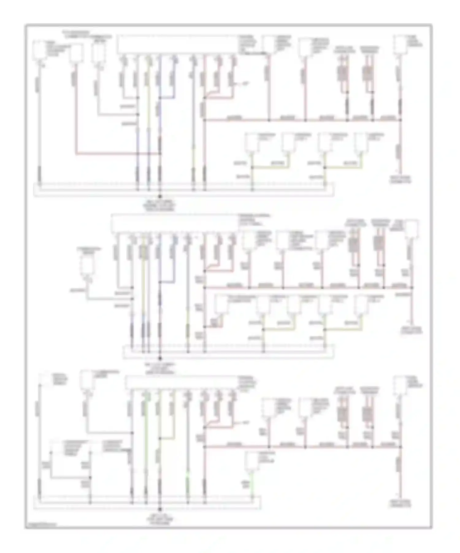 Outback Subaru BP (2003-2006): Ground distribution circuit (3 of 3)