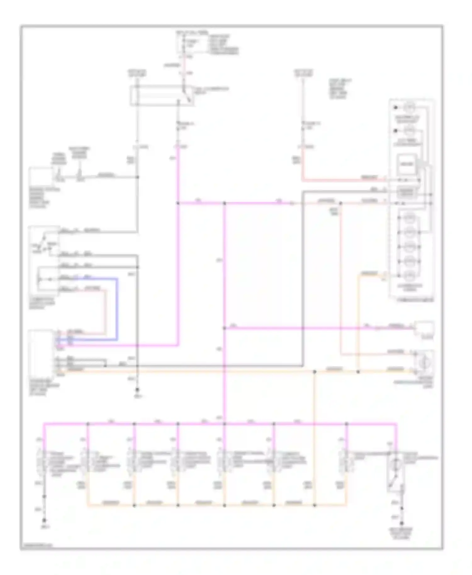 Outback Subaru BP (2003-2006): 2.0l turbo, instrument illumination circuit