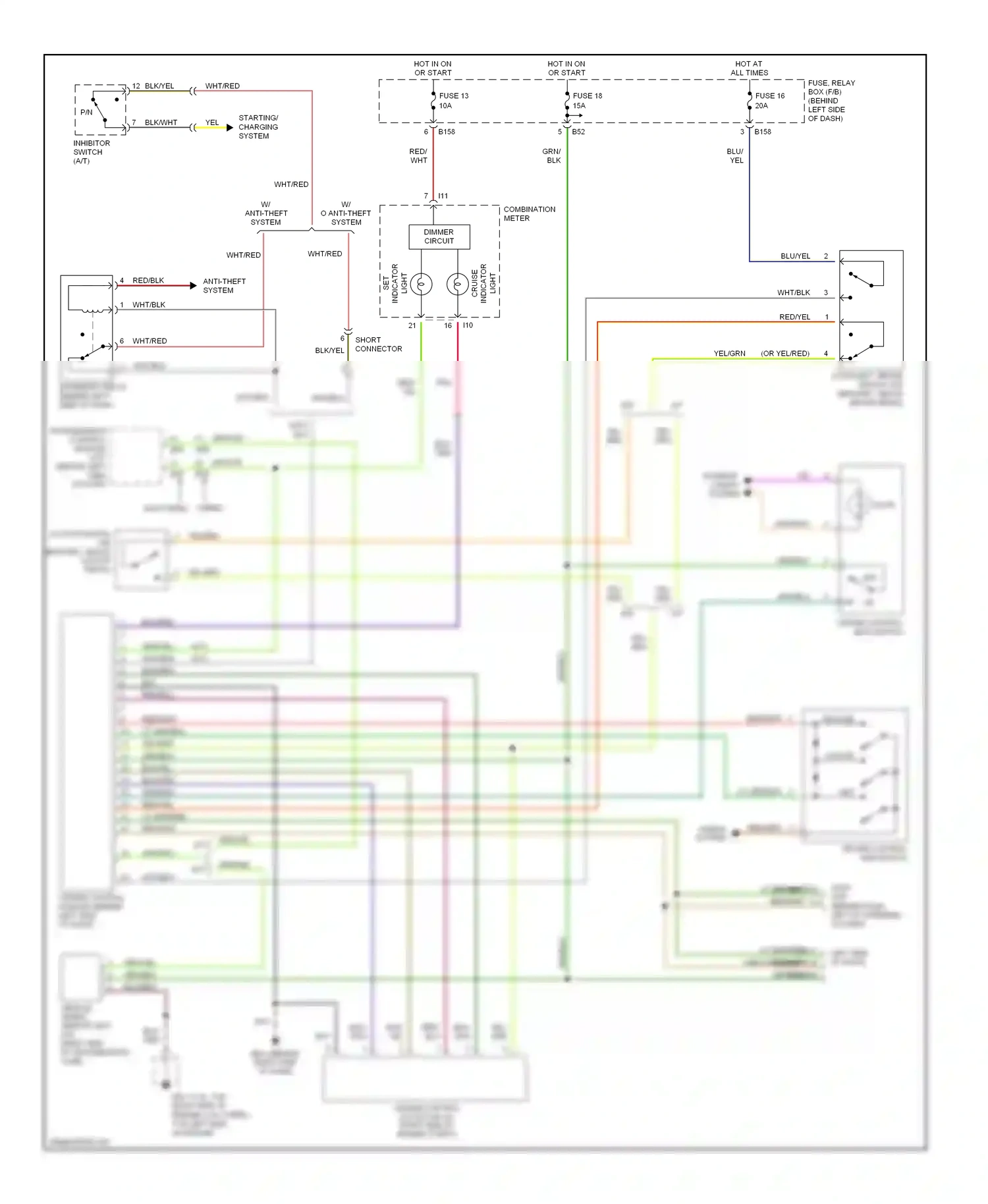 Wiring diagram blk/grn for Subaru Outback BP (2003-2006) (2 of 37)