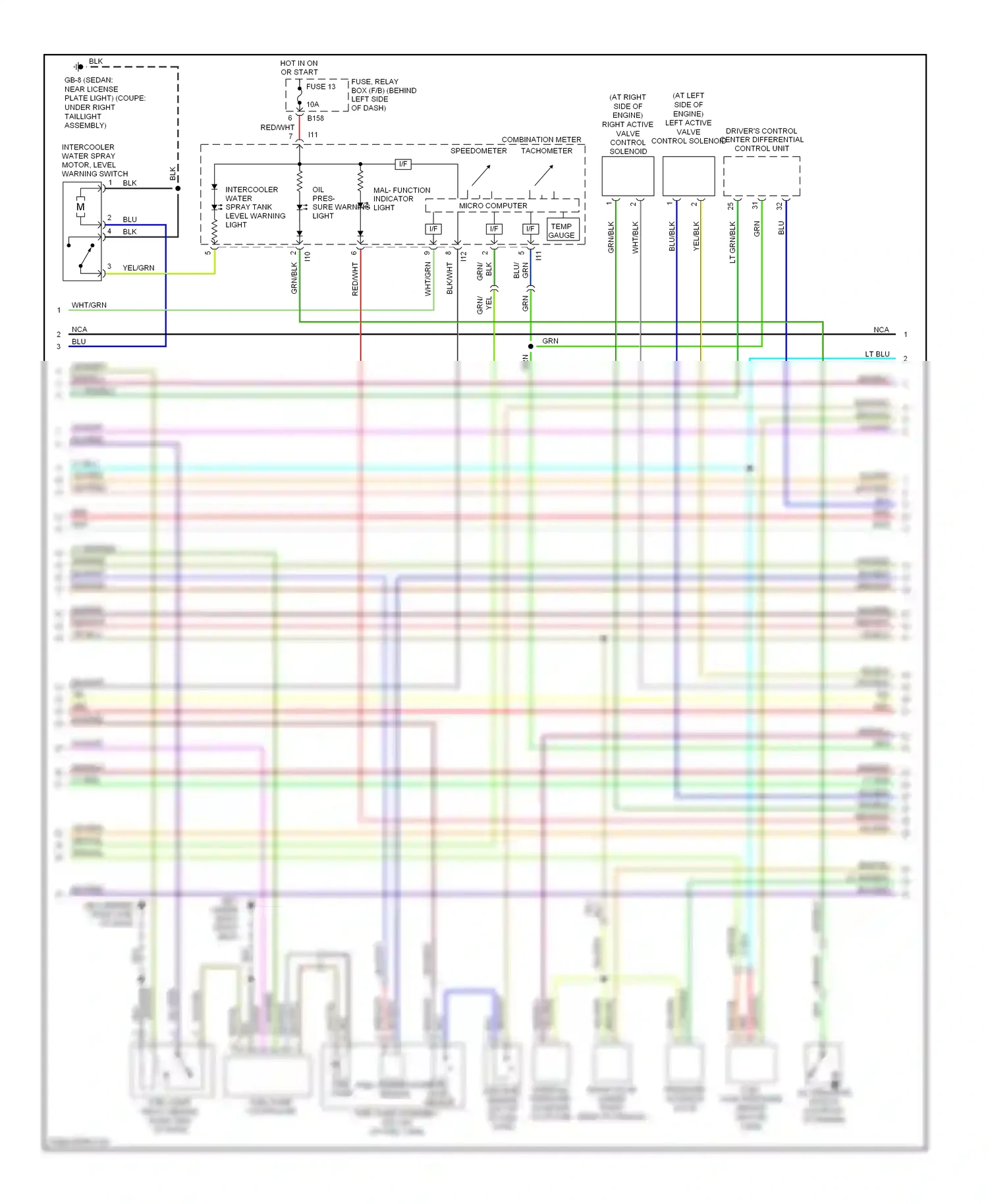 Wiring diagram blu/blk for Subaru Outback BP (2003-2006) (9 of 42)