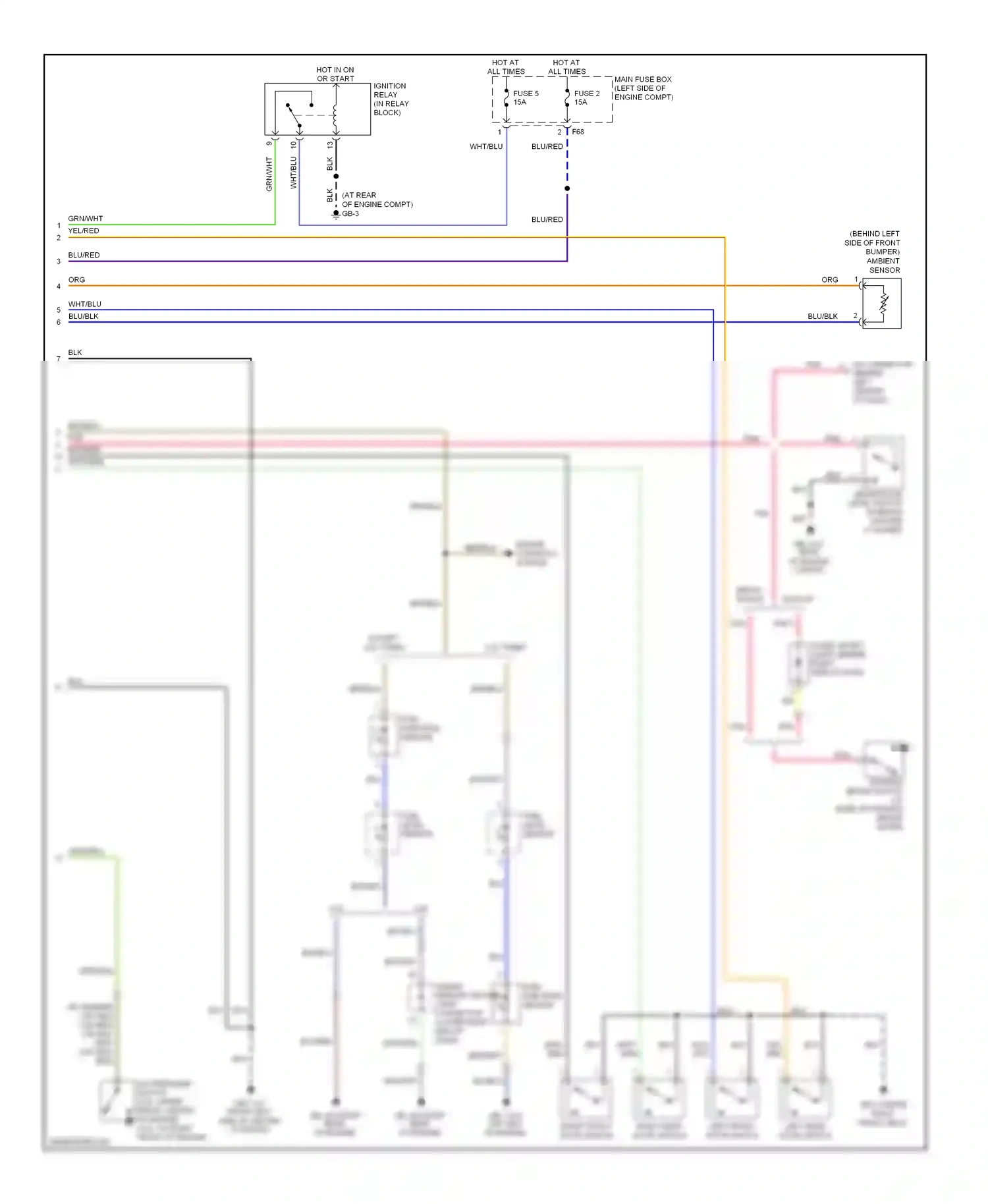 Wiring diagram grn for Subaru Outback BP (2003-2006) (62 of 83)