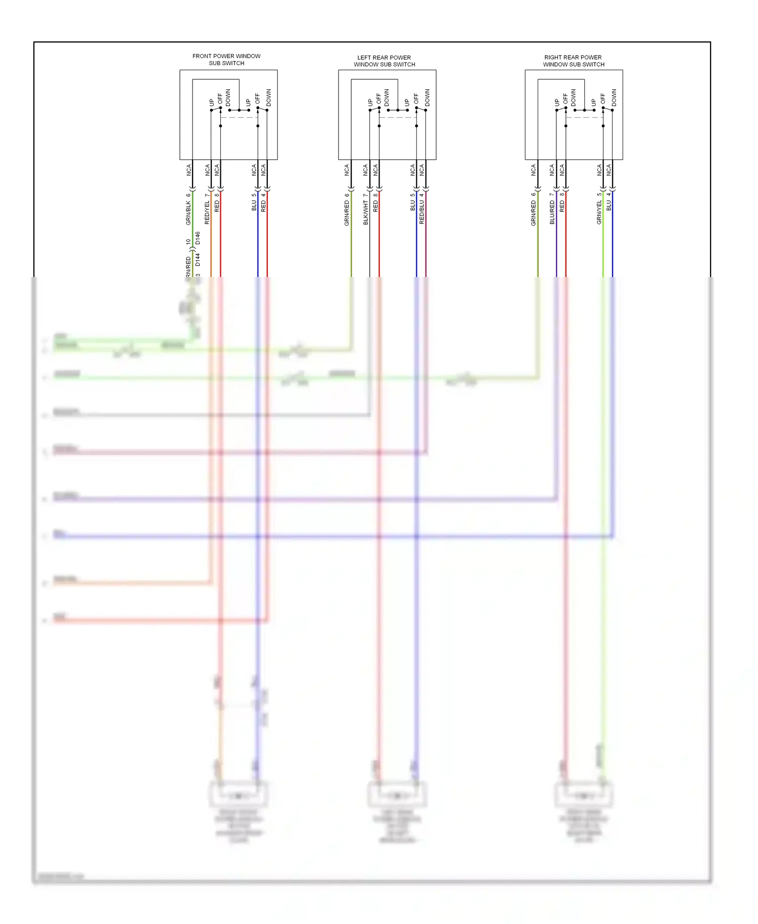 Subaru Outback BR facelift (2012-2014) down wiring diagram  (13 of 15)