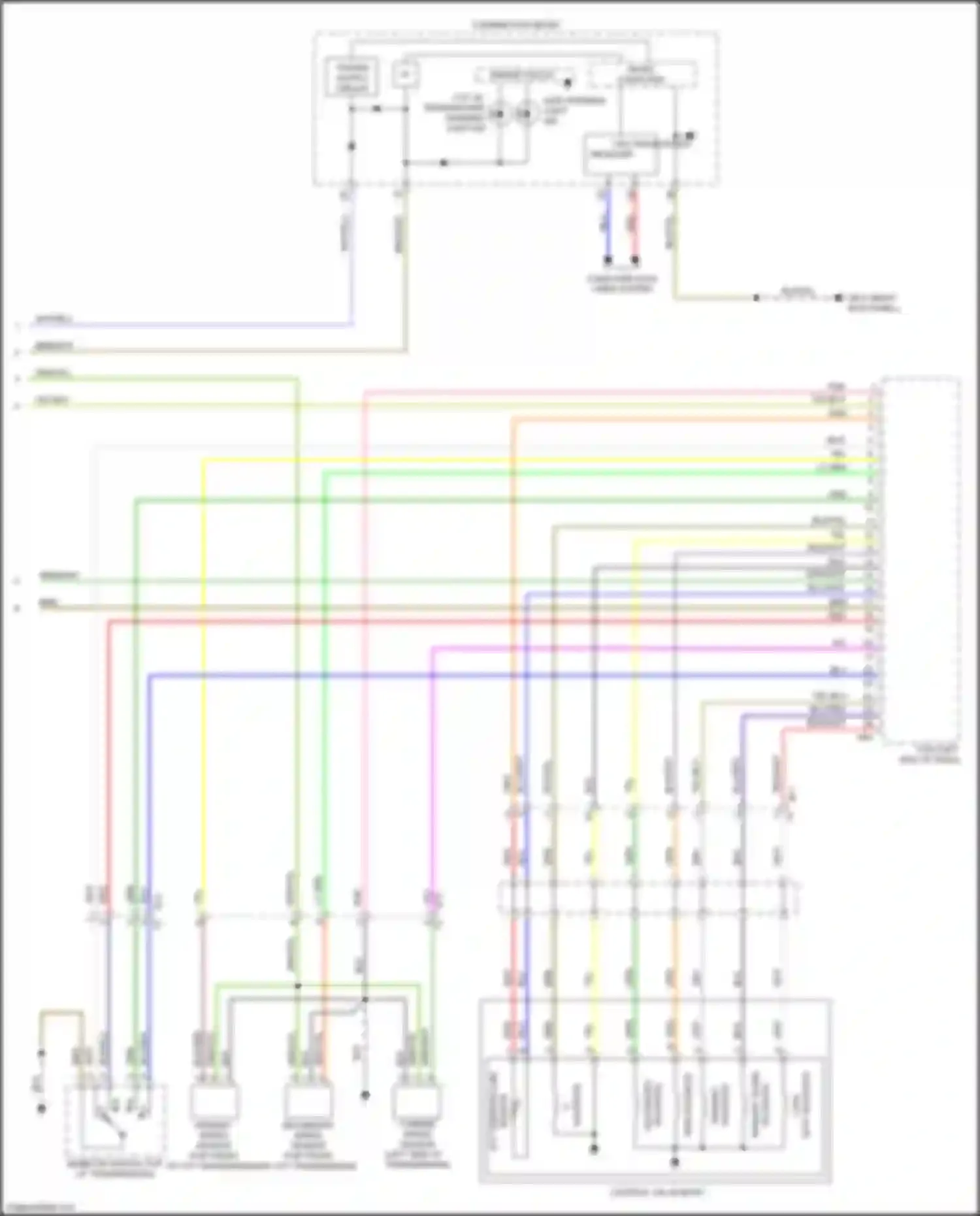 Outback Subaru BR facelift (2012-2014): Cvt circuit (2 of 2)