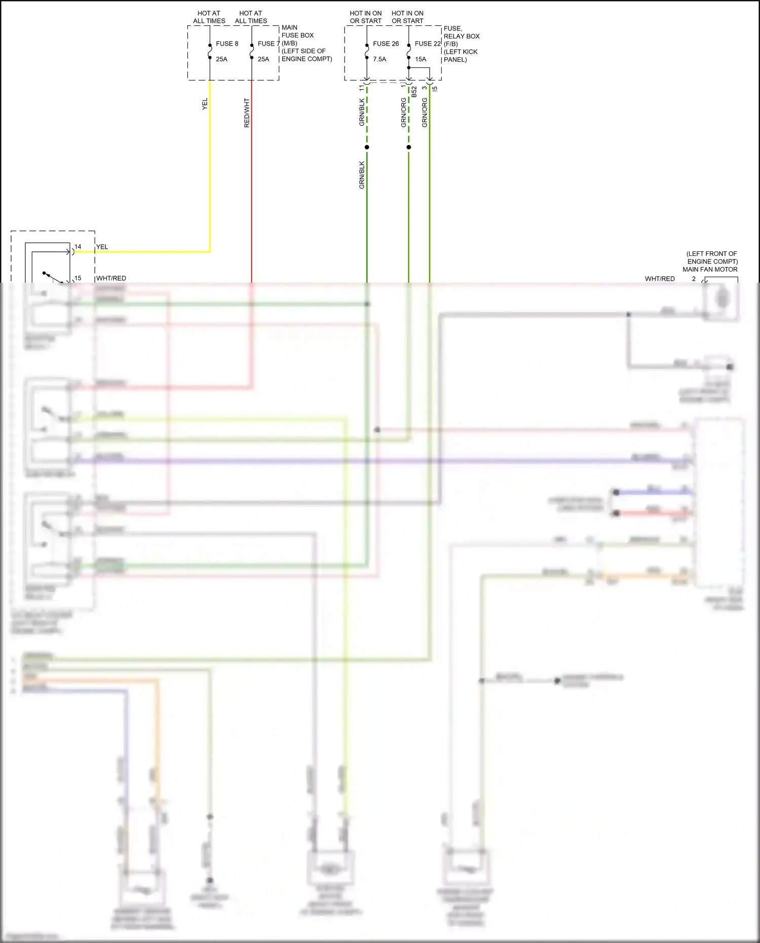 Wiring diagram blk/yel for Subaru Outback BR facelift (2012-2014) (61 of 107)