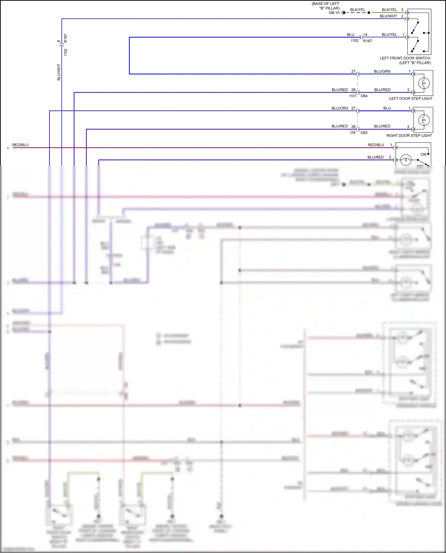 Wiring diagram red for Subaru Outback BR facelift (2012-2014) (33 of 123)