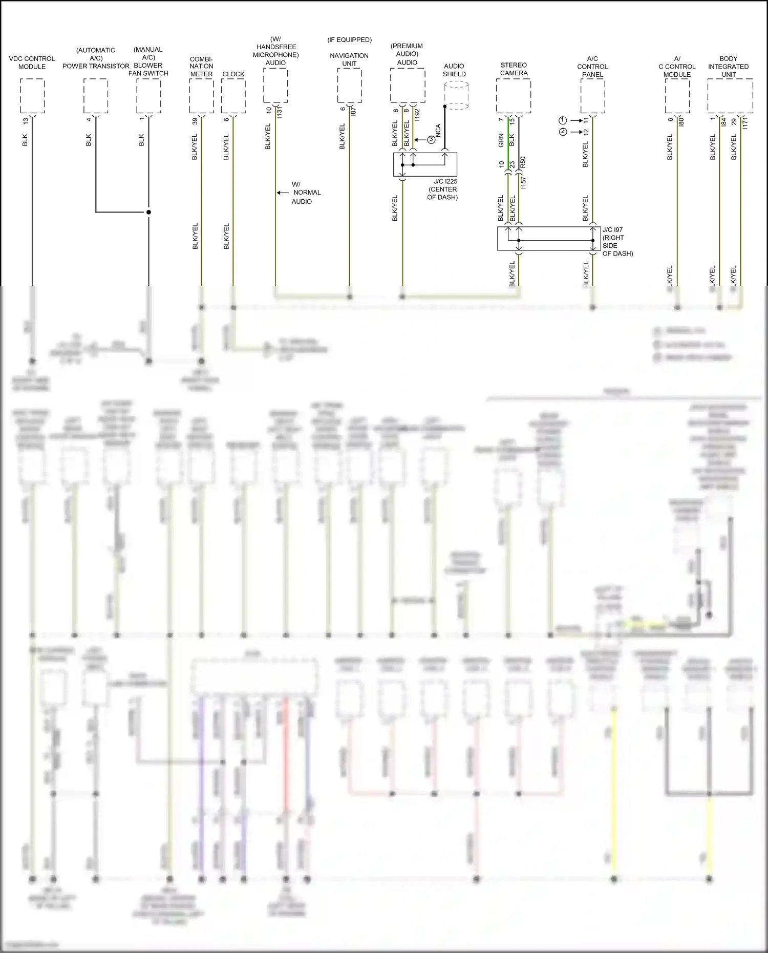 Subaru Outback BR facelift (2012-2014) vdc control module wiring diagram  (12 of 14)