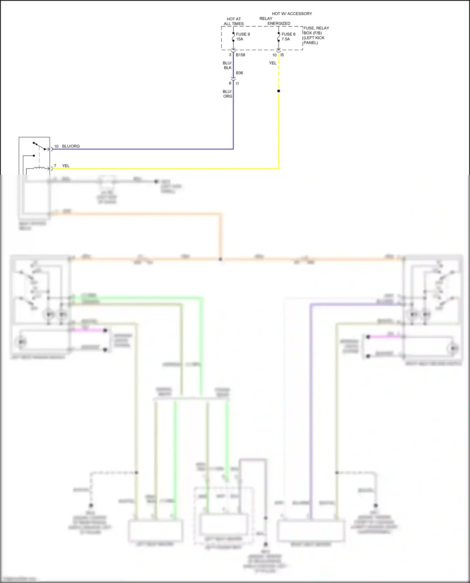 Wiring diagram vio for Subaru Outback BR facelift (2012-2014) (22 of 39)