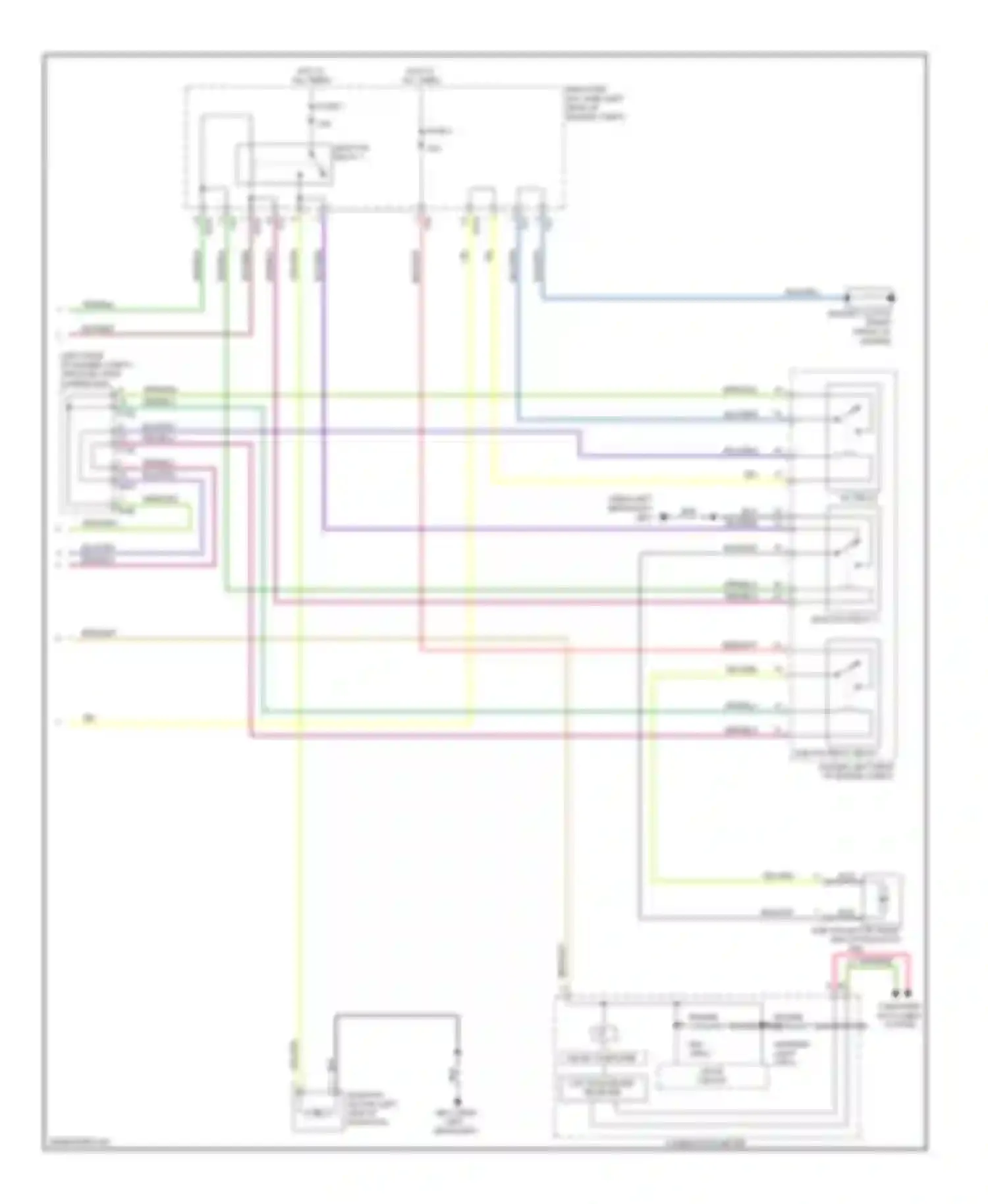 Outback Subaru BR (2009-2012): Manual a/c circuit (2 of 2)