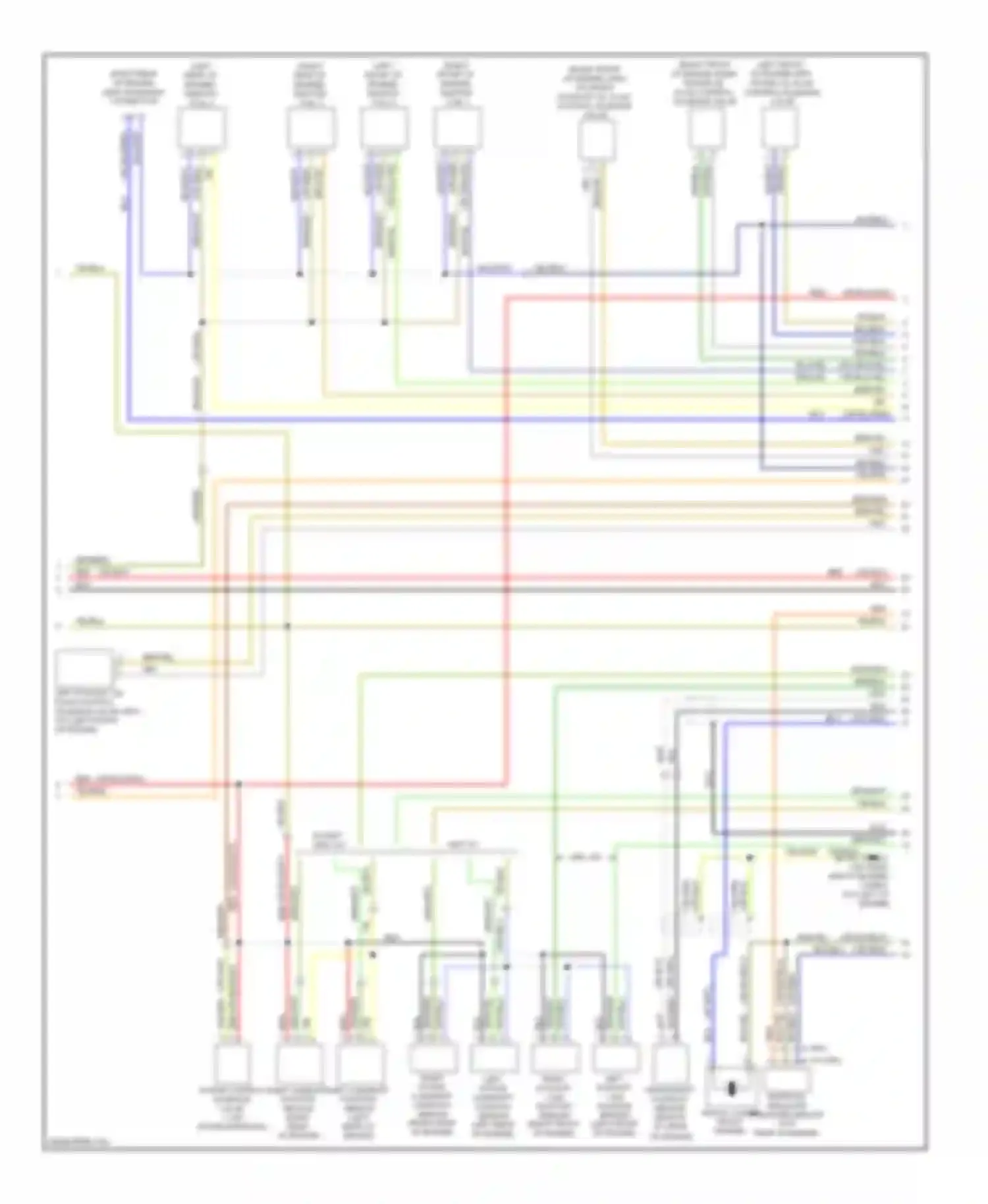 Outback Subaru BR (2009-2012): Wiring diagram engine performance 2.5l turbo (4 of 5)