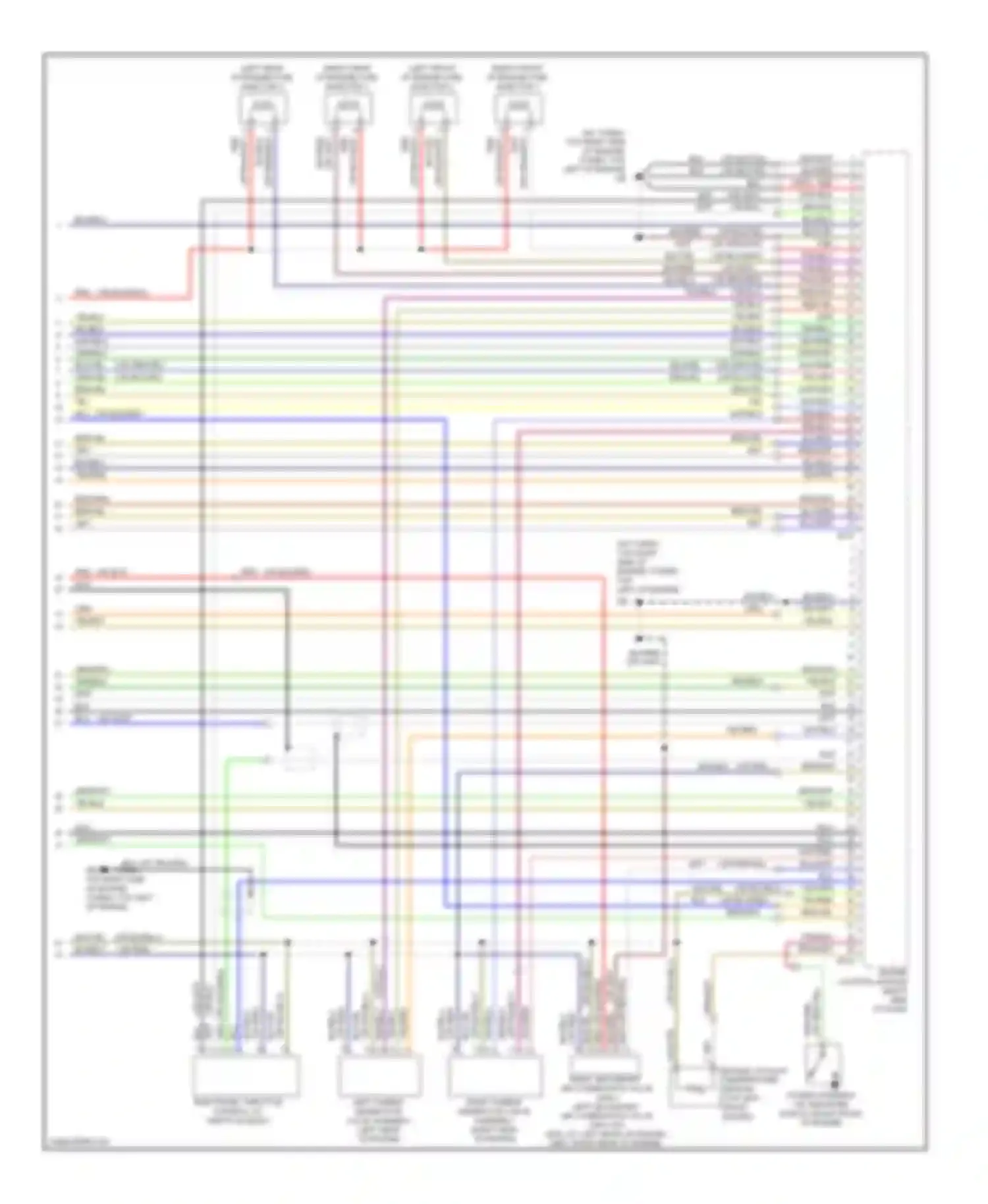 Outback Subaru BR (2009-2012): Wiring diagram engine performance 2.5l turbo (5 of 5)