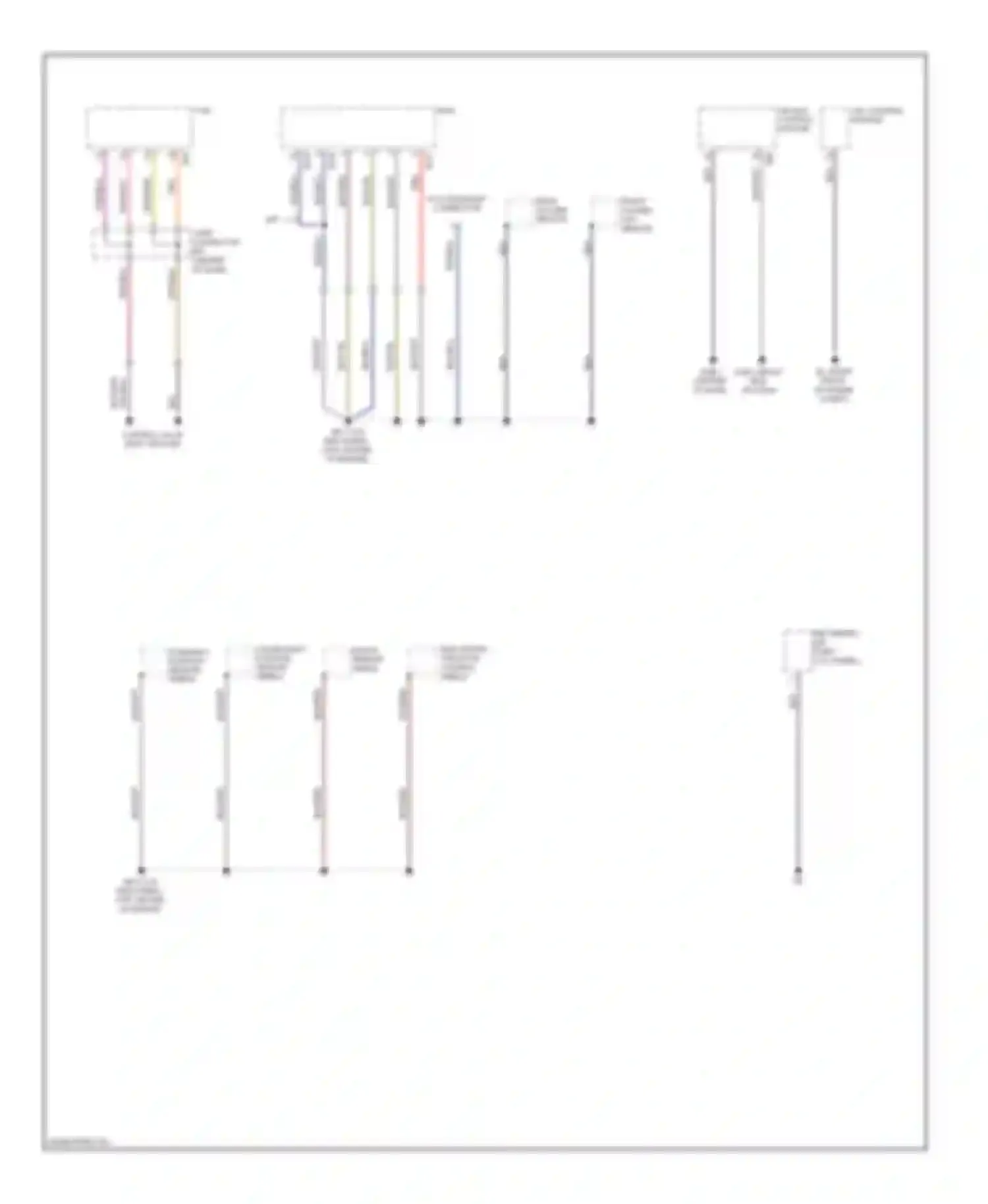 Outback Subaru BR (2009-2012): Ground distribution circuit, except wrx sti (3 of 3)