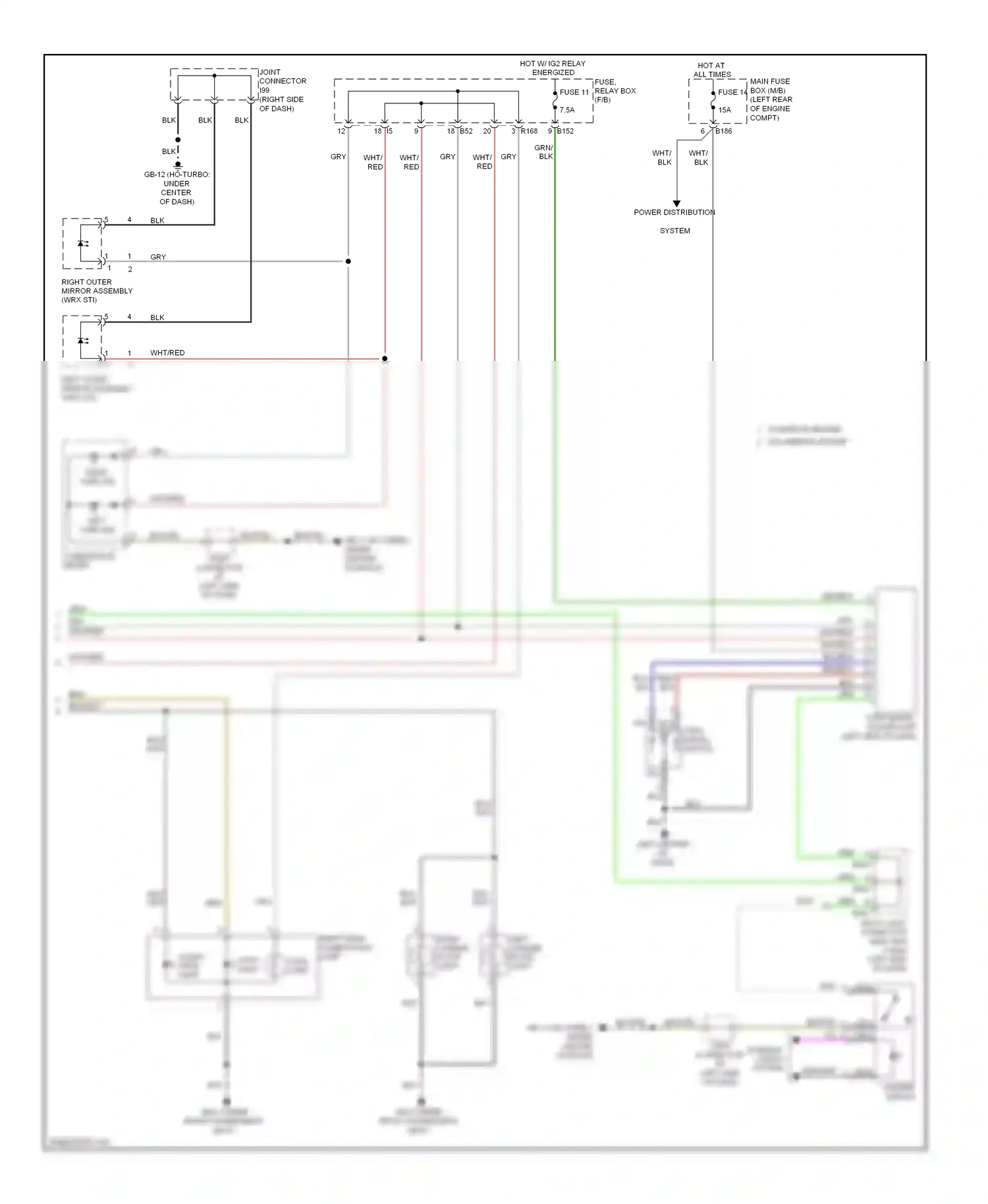 Wiring diagram blk/yel for Subaru Outback BR (2009-2012) (42 of 85)