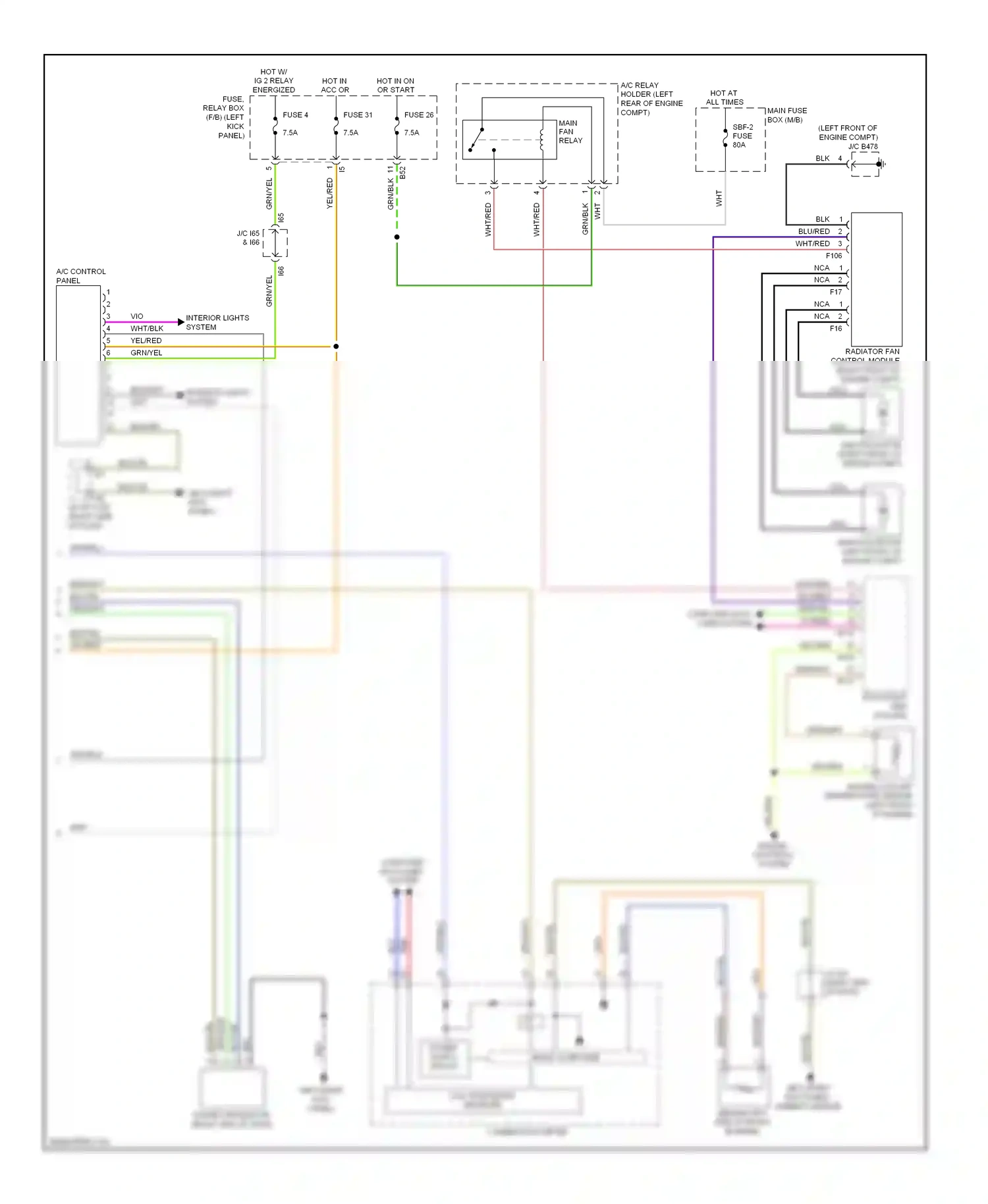 Wiring diagram brn/wht for Subaru Outback BR (2009-2012) (52 of 70)