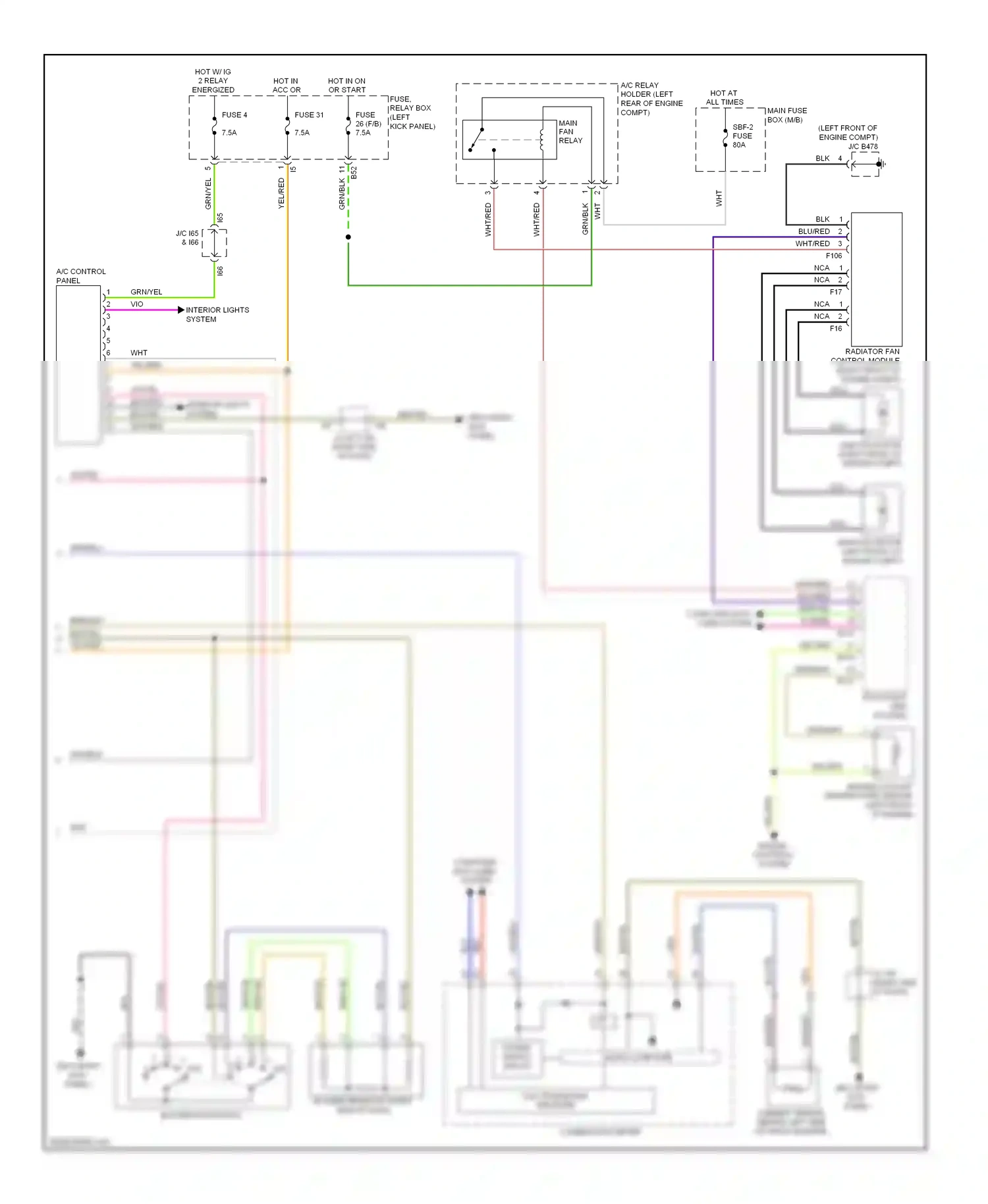 Wiring diagram fuse 31 for Subaru Outback BR (2009-2012) (4 of 10)