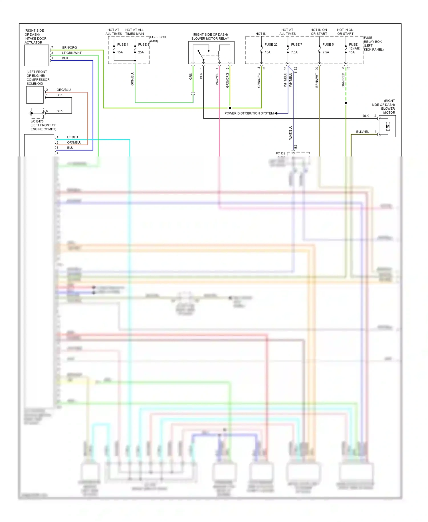 Wiring diagram fuse 4 for Subaru Outback BR (2009-2012) (12 of 22)