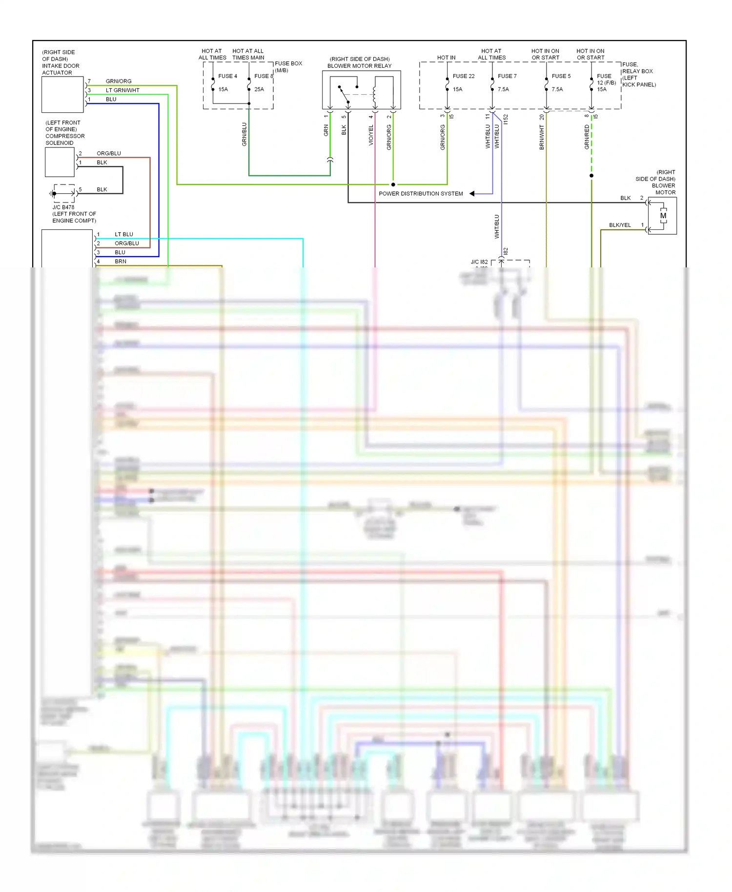 Wiring diagram fuse 4 for Subaru Outback BR (2009-2012) (14 of 22)