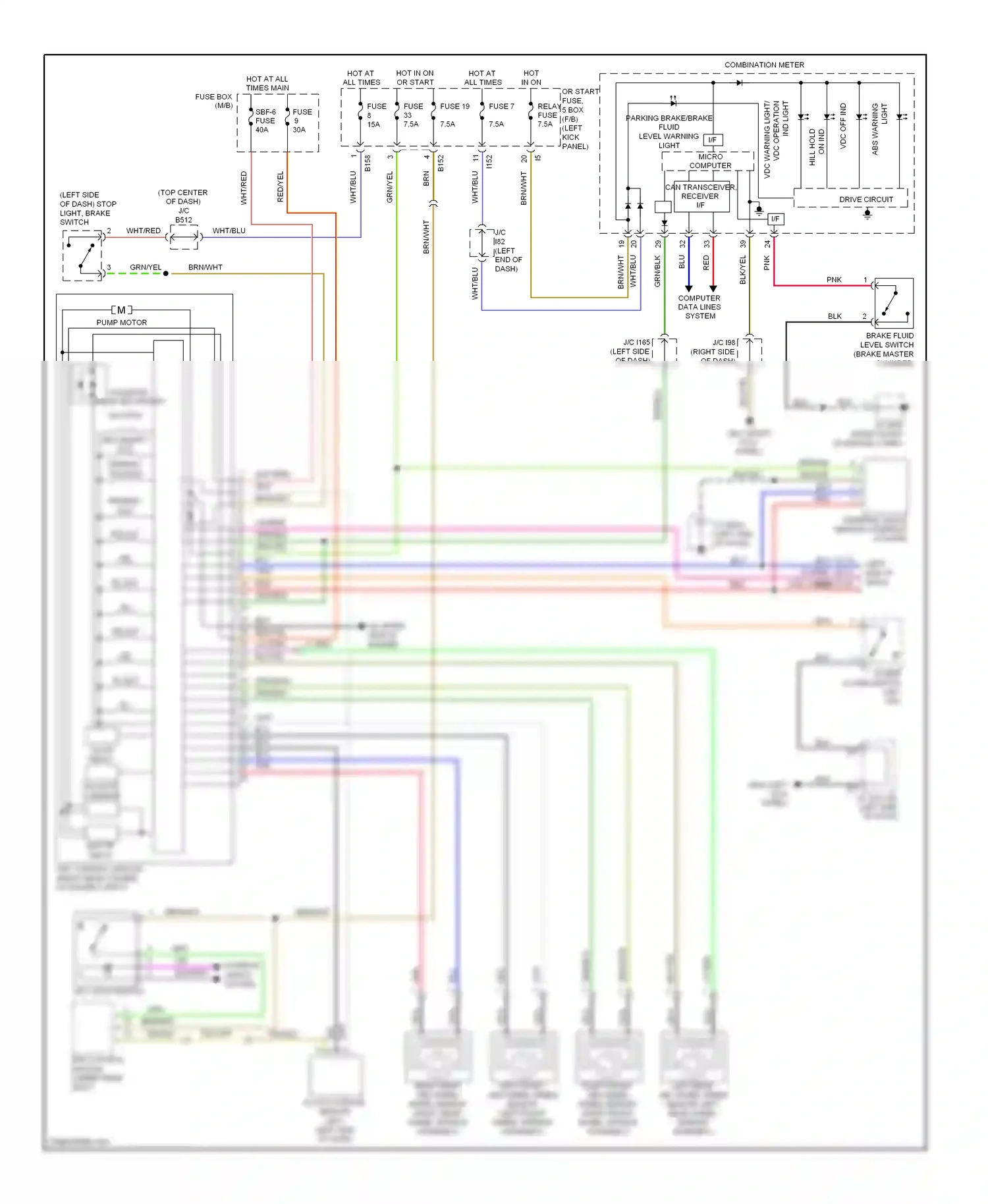 Wiring diagram fuse 7 for Subaru Outback BR (2009-2012) (1 of 29)