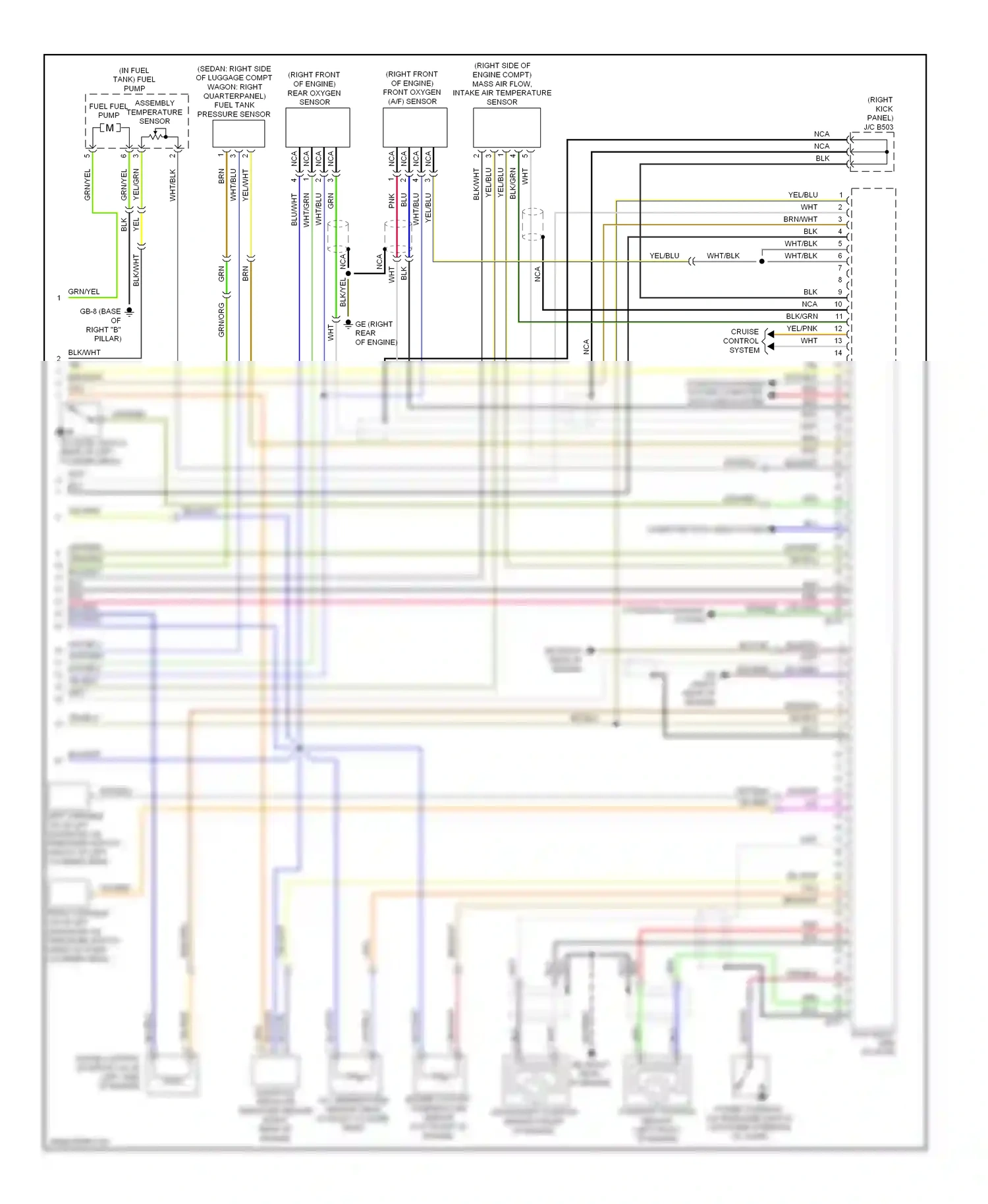 Wiring diagram grn for Subaru Outback BR (2009-2012) (16 of 71)