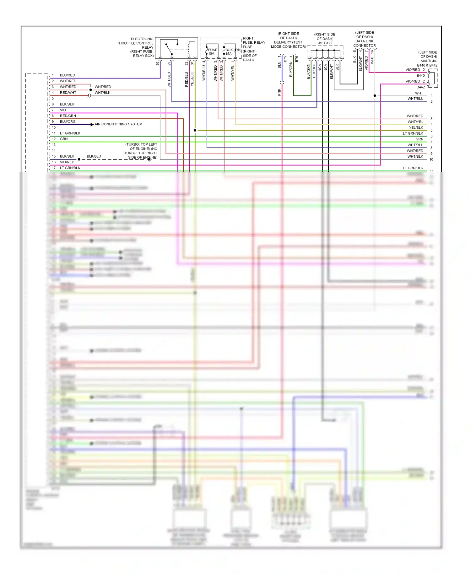 Wiring diagram lt grn/blk for Subaru Outback BR (2009-2012) (9 of 14)