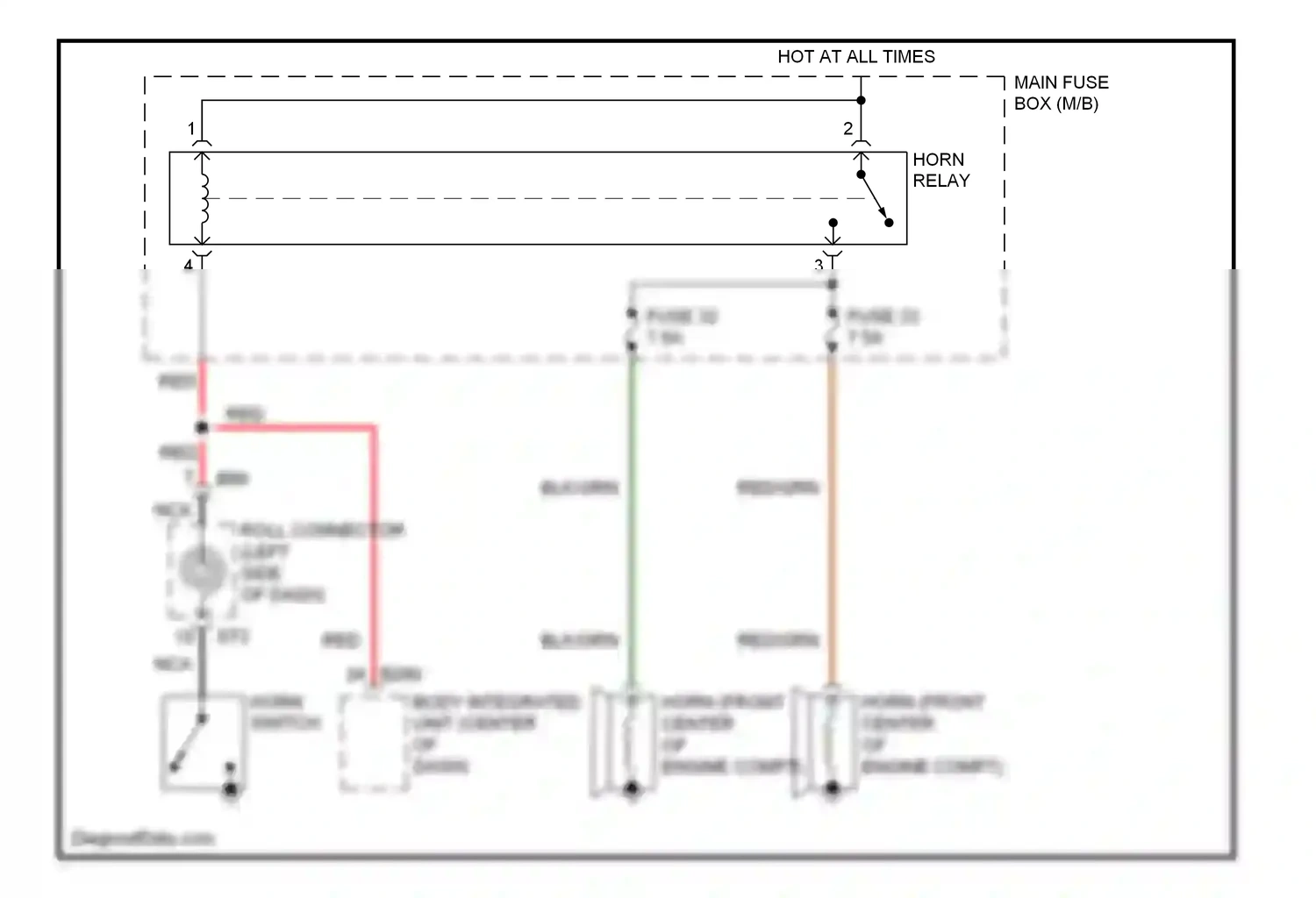 Wiring diagram nca for Subaru Outback BR (2009-2012) (28 of 90)