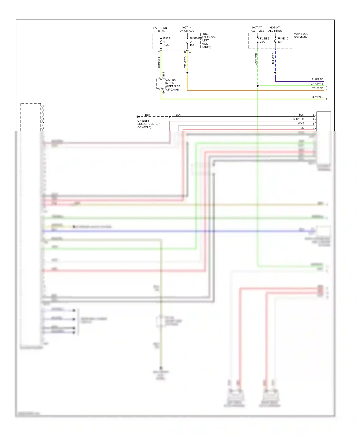 Wiring diagram nca for Subaru Outback BR (2009-2012) (66 of 90)