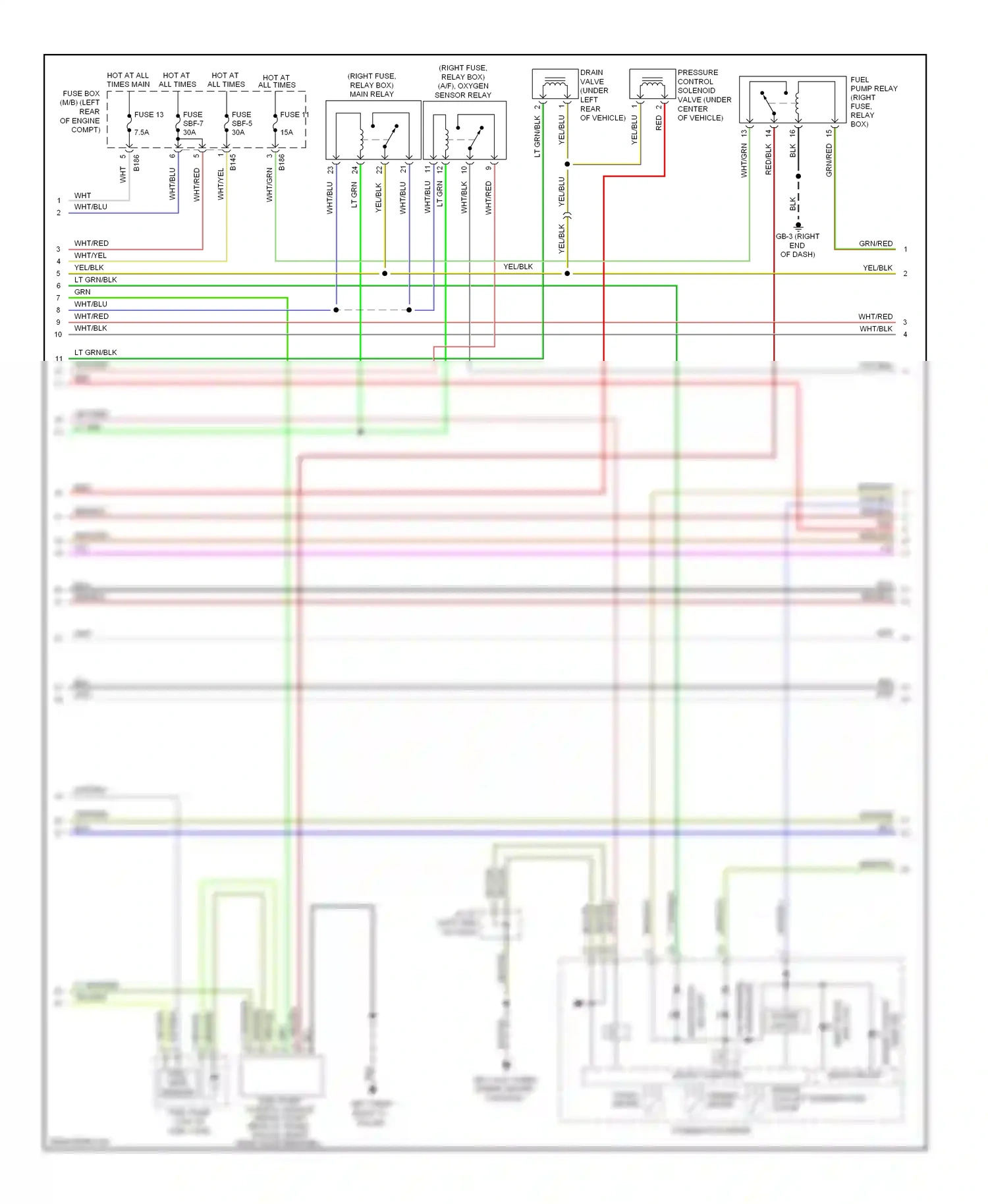 Wiring diagram nca for Subaru Outback BR (2009-2012) (17 of 90)