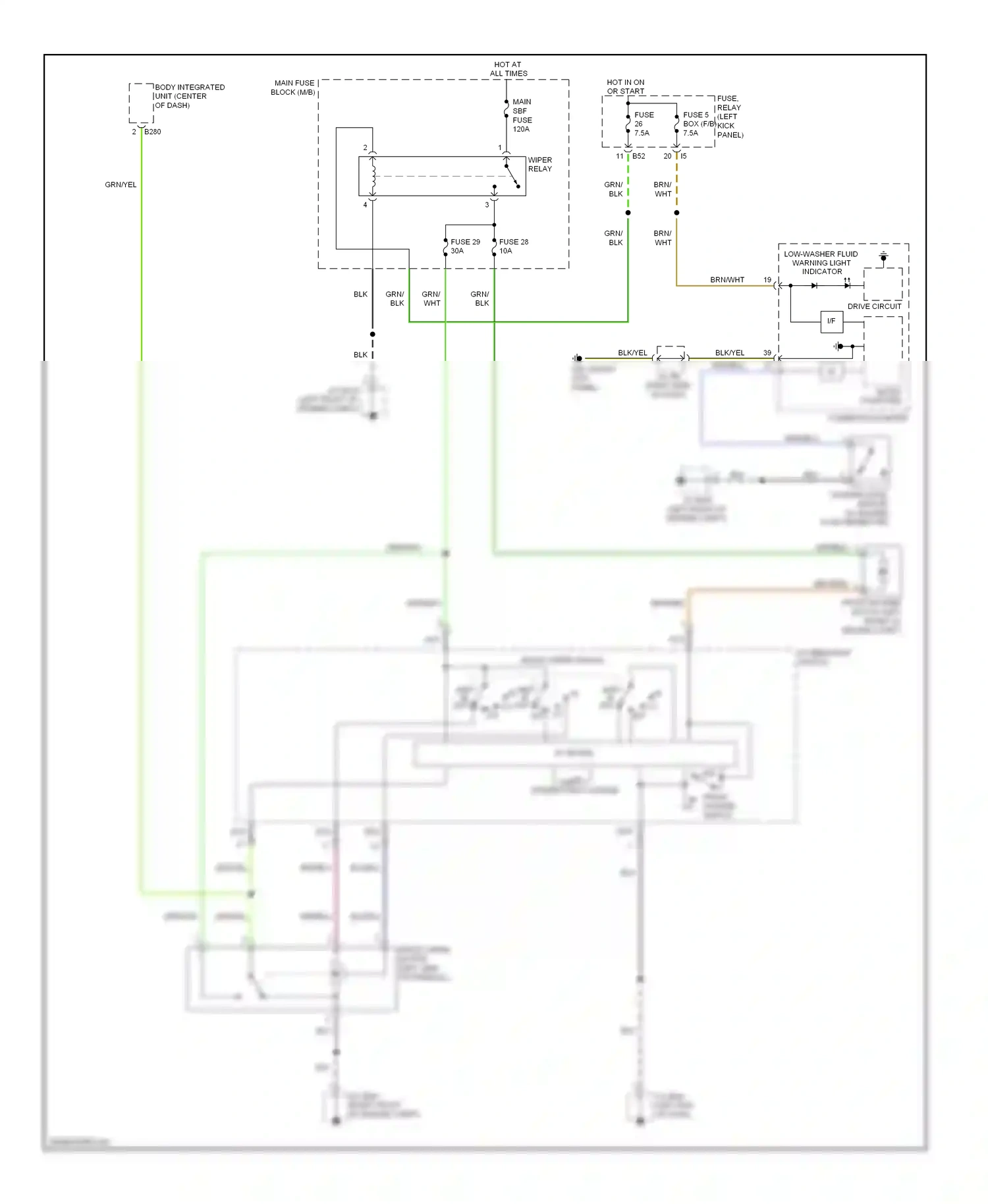Wiring diagram red/blu for Subaru Outback BR (2009-2012) (23 of 31)